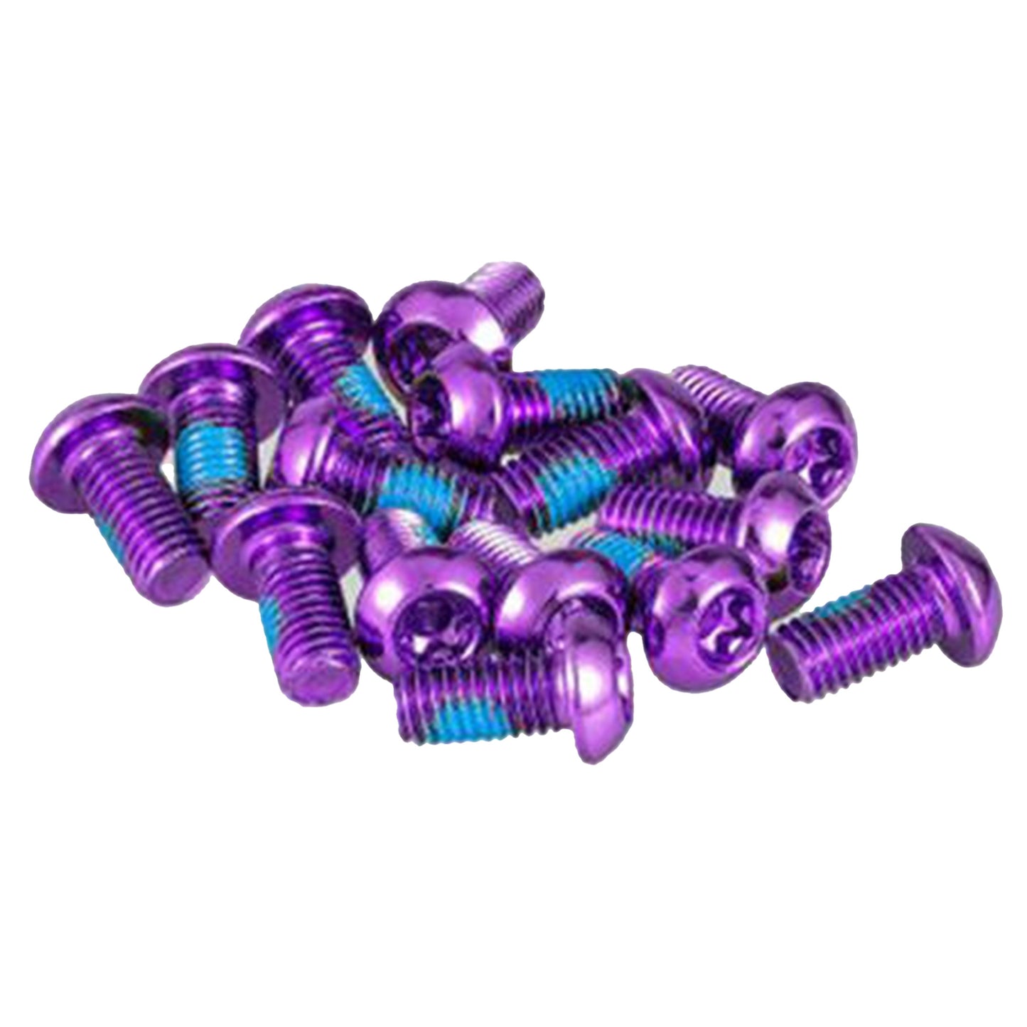 FUNN Disc Rotor Bolts - Purple - 10mm M5 (15 Piece) - Image 1