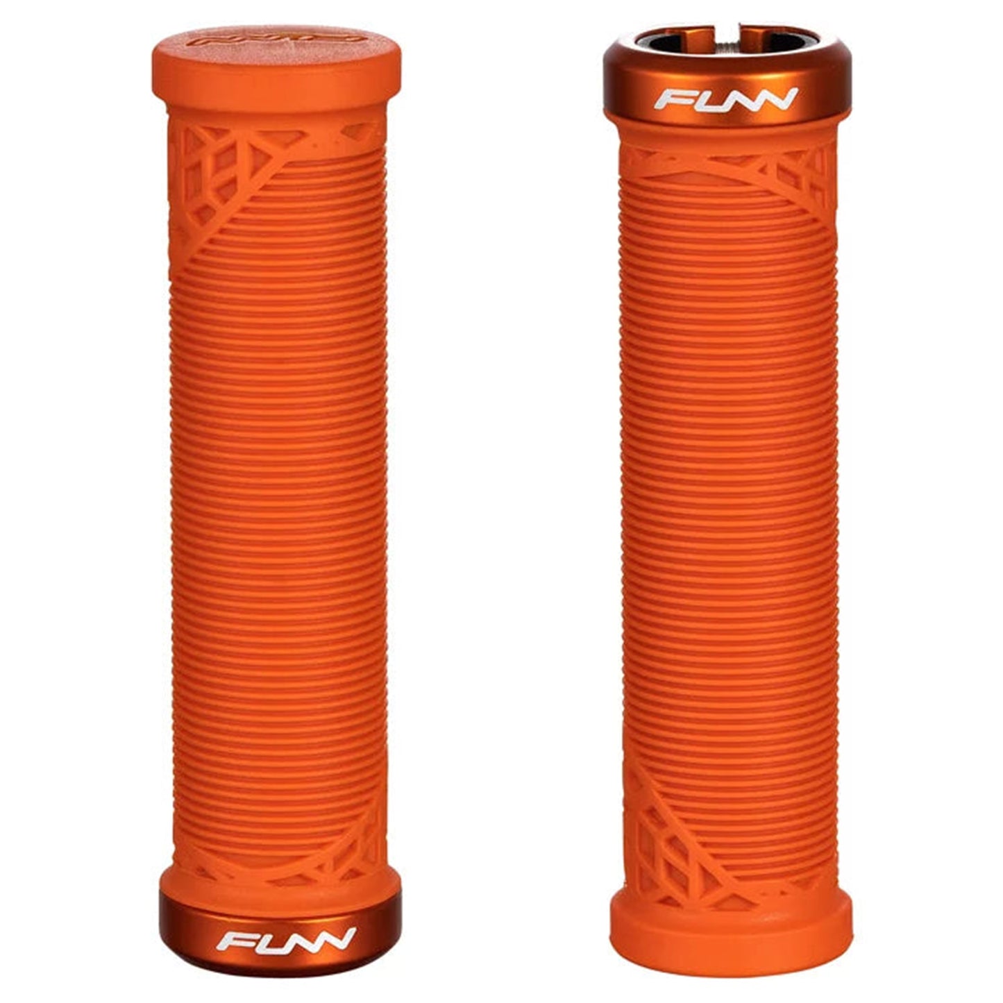 Funn Hilt JR 19mm Lock On Grip - Orange - Single Lock On Grips - Image 1