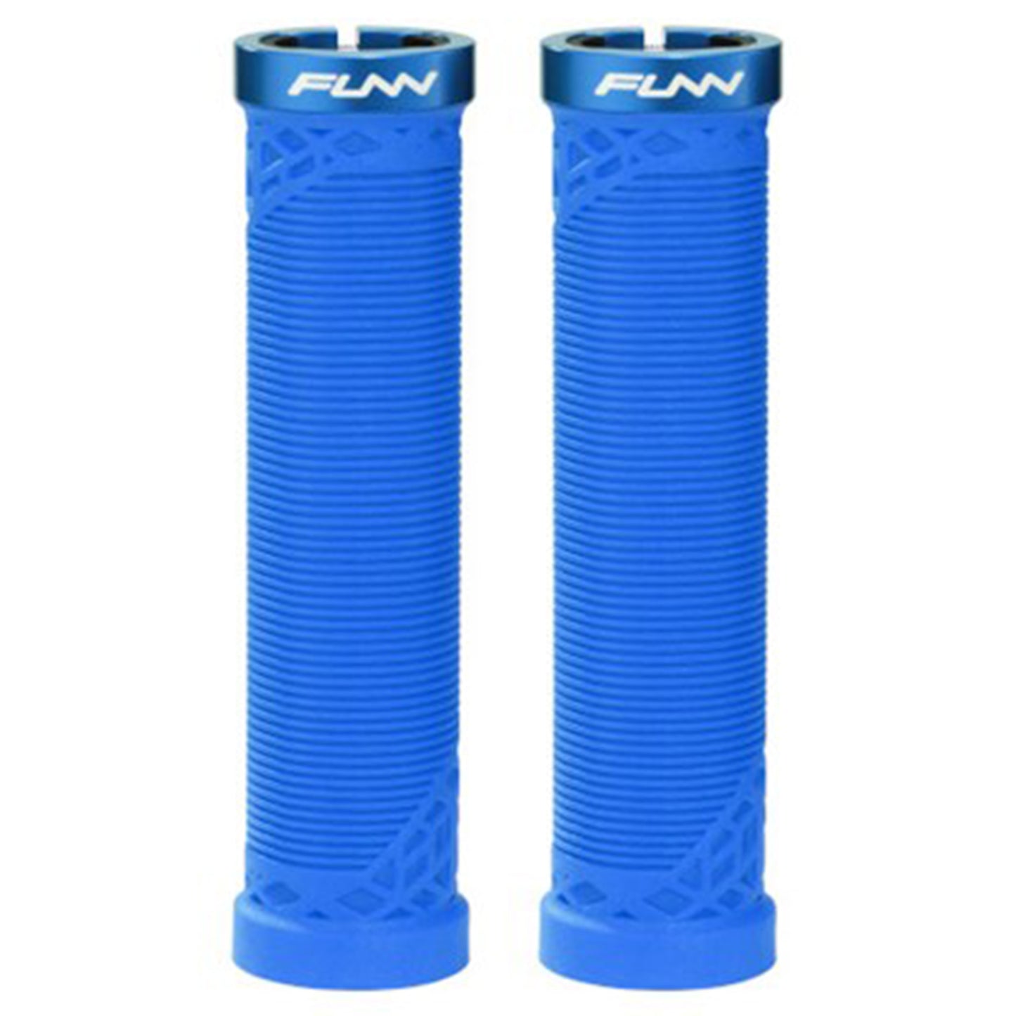 FUNN Hilt Lock-On Grips - Blue - Single Lock On Grips - 30mm - Image 1
