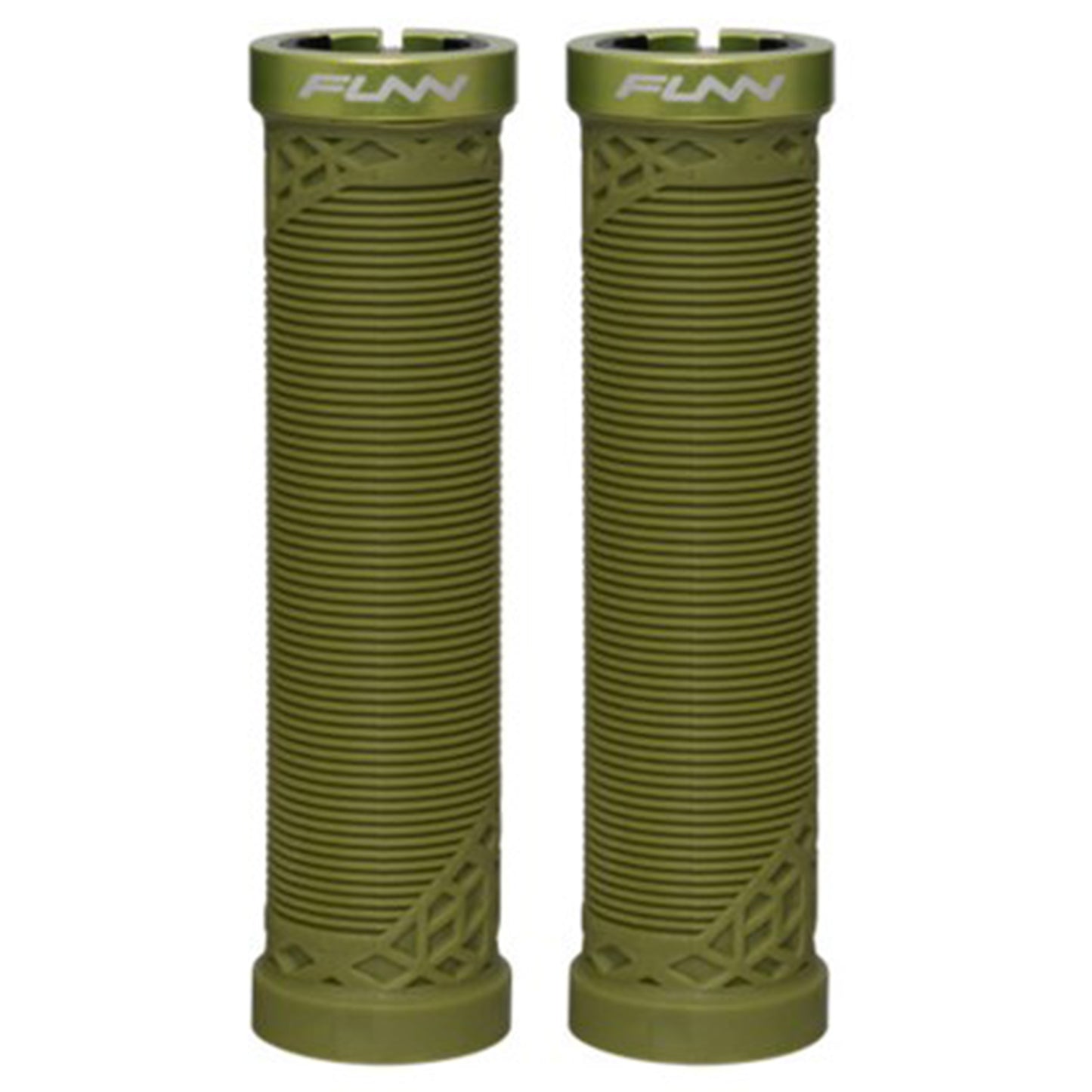 FUNN Hilt Lock-On Grips - Olive Green - Single Lock On Grips - 30mm - Image 1