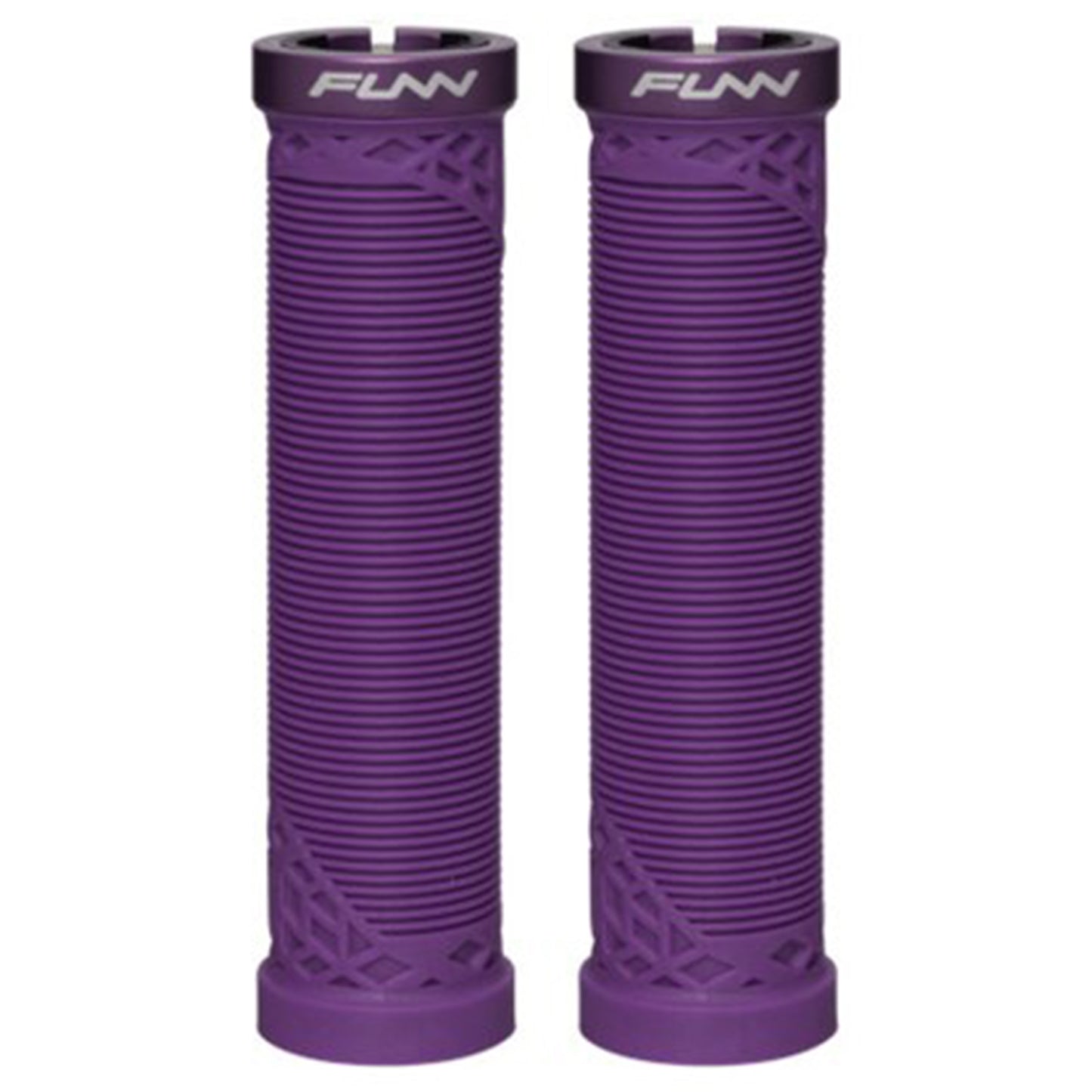 FUNN Hilt Lock-On Grips - Purple - Single Lock On Grips - 30mm - Image 1