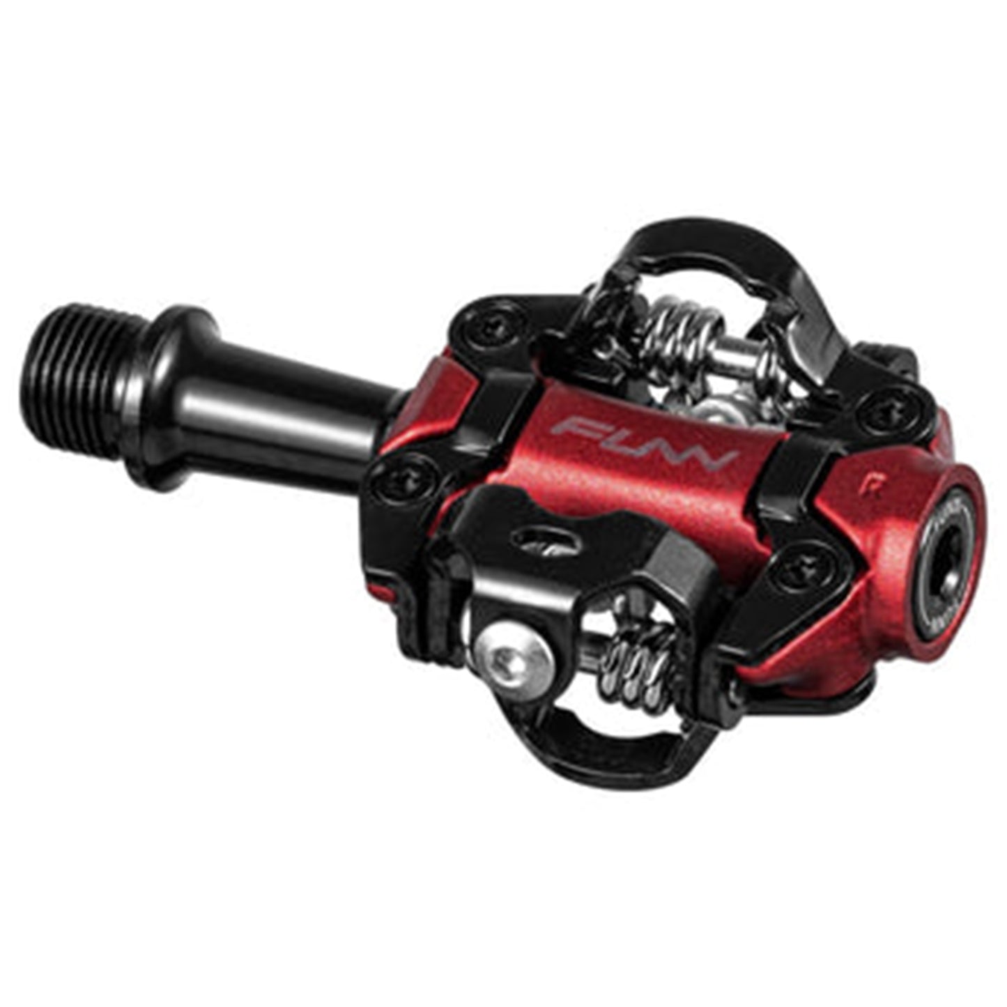 FUNN Tactic SPD Clip-in Pedals - Red - Image 1