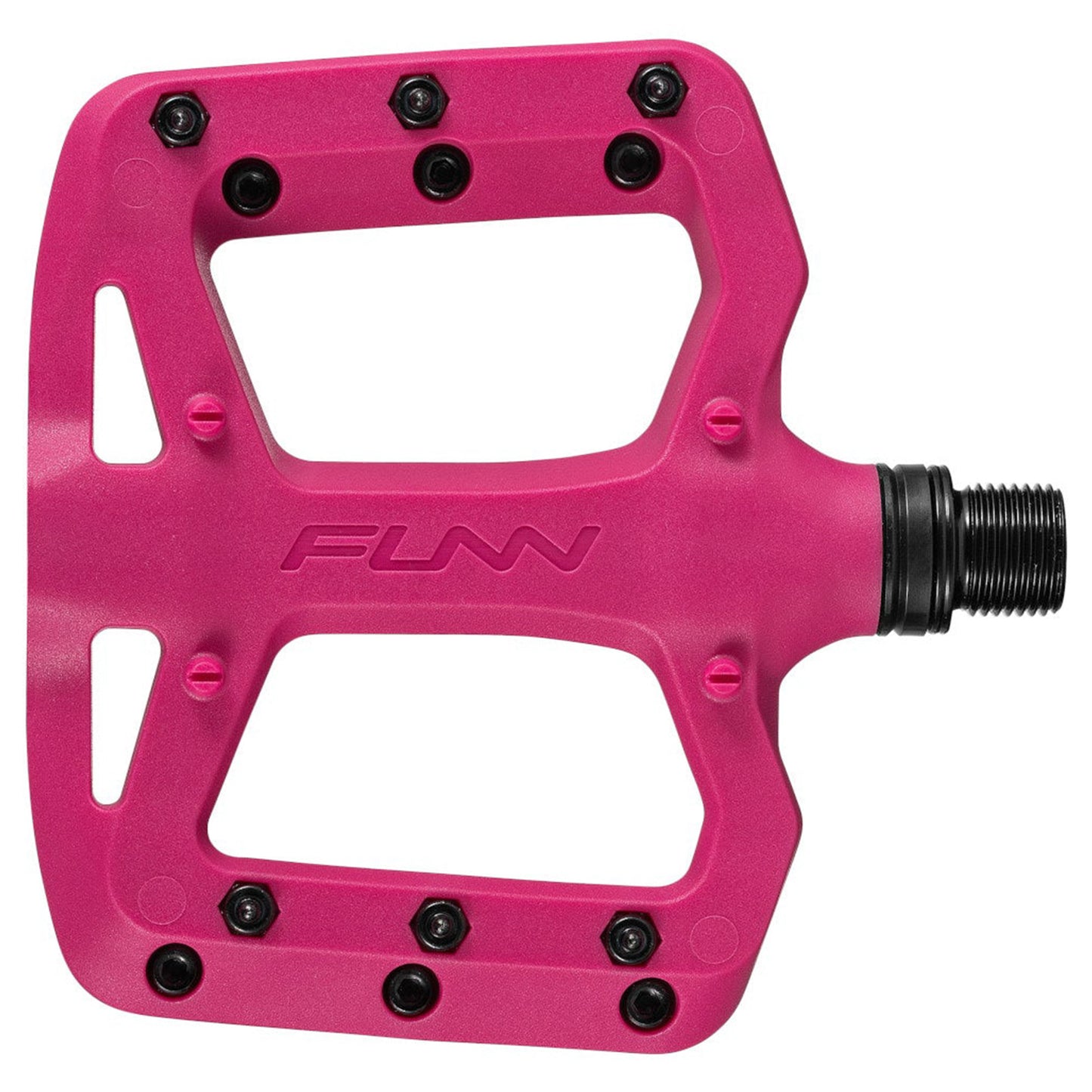 FUNN Taipan S Junior Flat Composite Pedals - S - Pink - Image 1