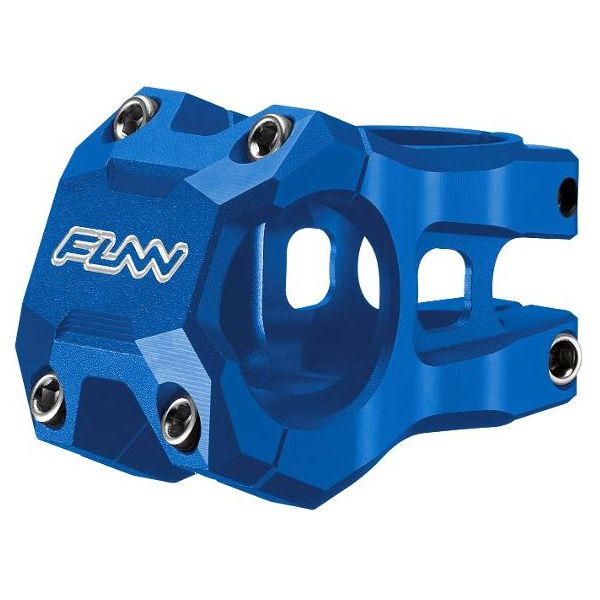 FUNN Funnduro Stem - 1 1/8th Inch Steerer - 31.8mm - 60mm - 0 Degree - Blue - Image 1