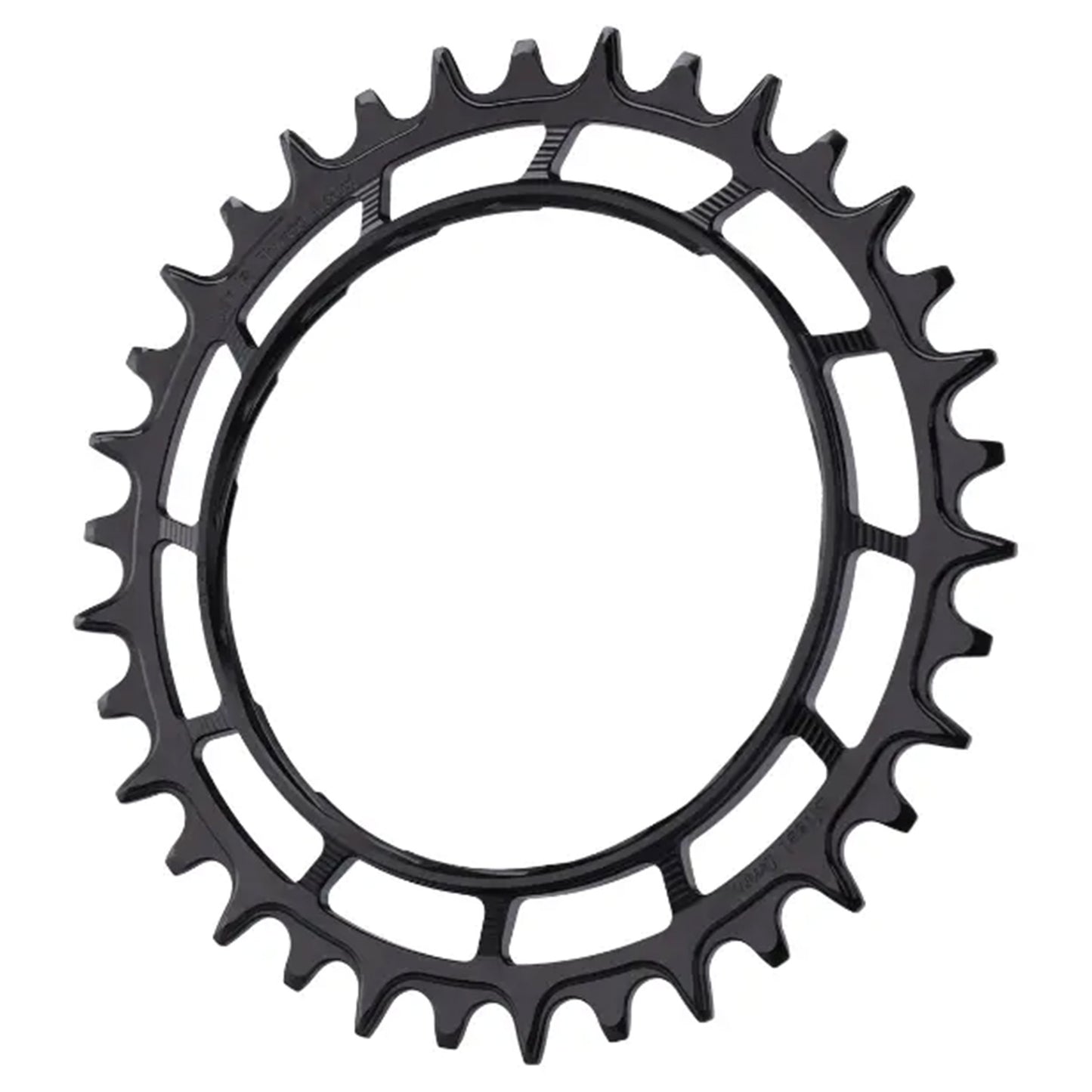 Garbaruk Thread Mount XX/XX SL Power Meter Chainring - Thread Mount - SRAM - 3mm - Round - 34T - 9 -13 Speed - Alloy - Black - Image 3
