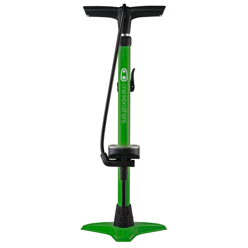 Crank Brothers Gem Floor Pump - Green