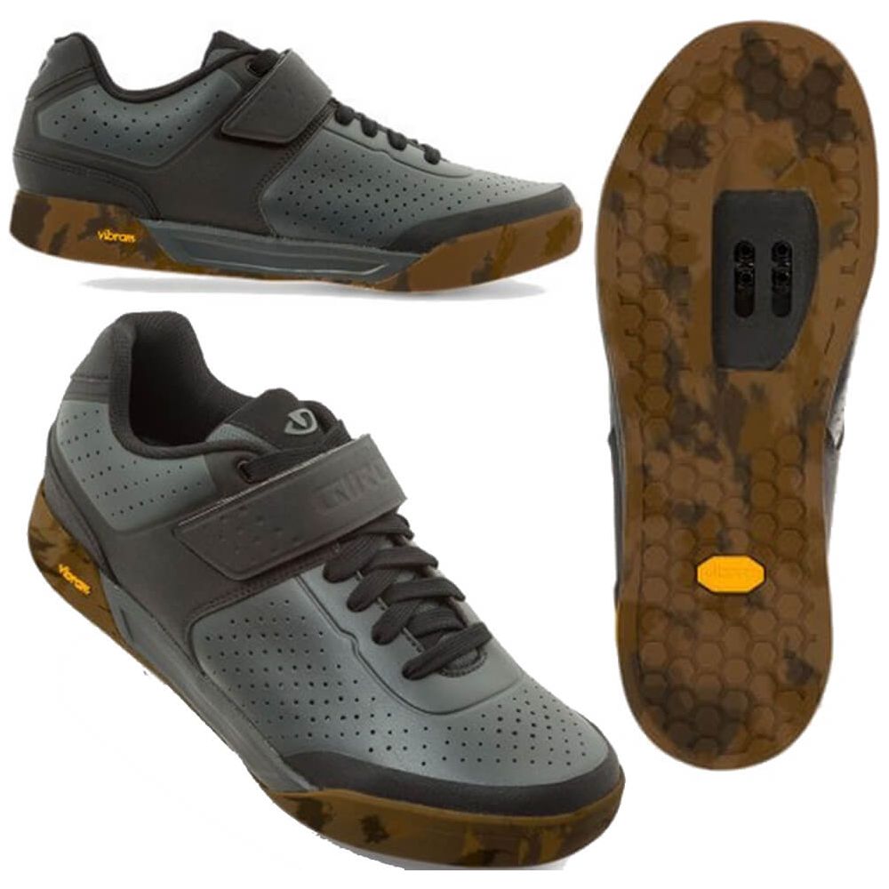 Giro Chamber 2 Clipless Shoes - EU 41 - Black - Dark Shadow - Image 2