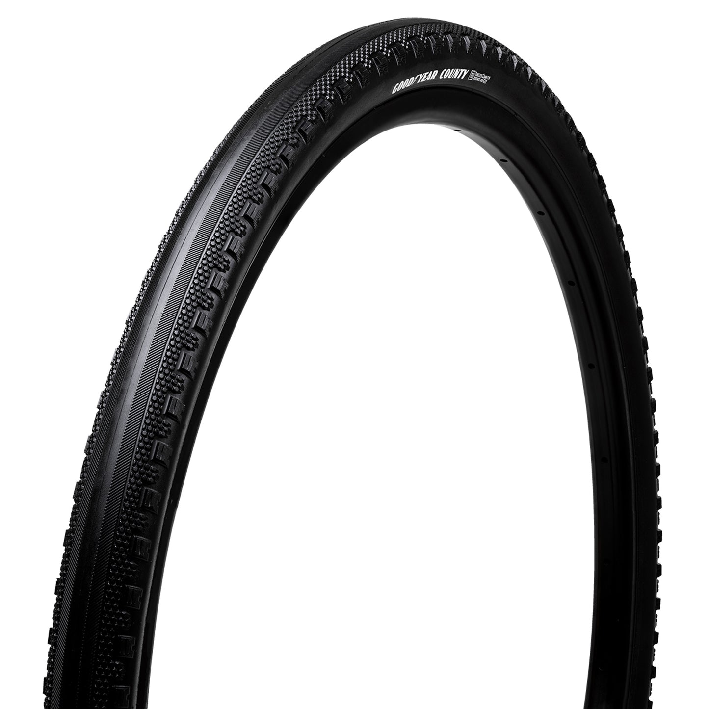 Goodyear County Tyre - 700c - 40c - Yes - Dynamic - 120tpi - Medium - Light Duty Protection - Folding - Black - Image 1