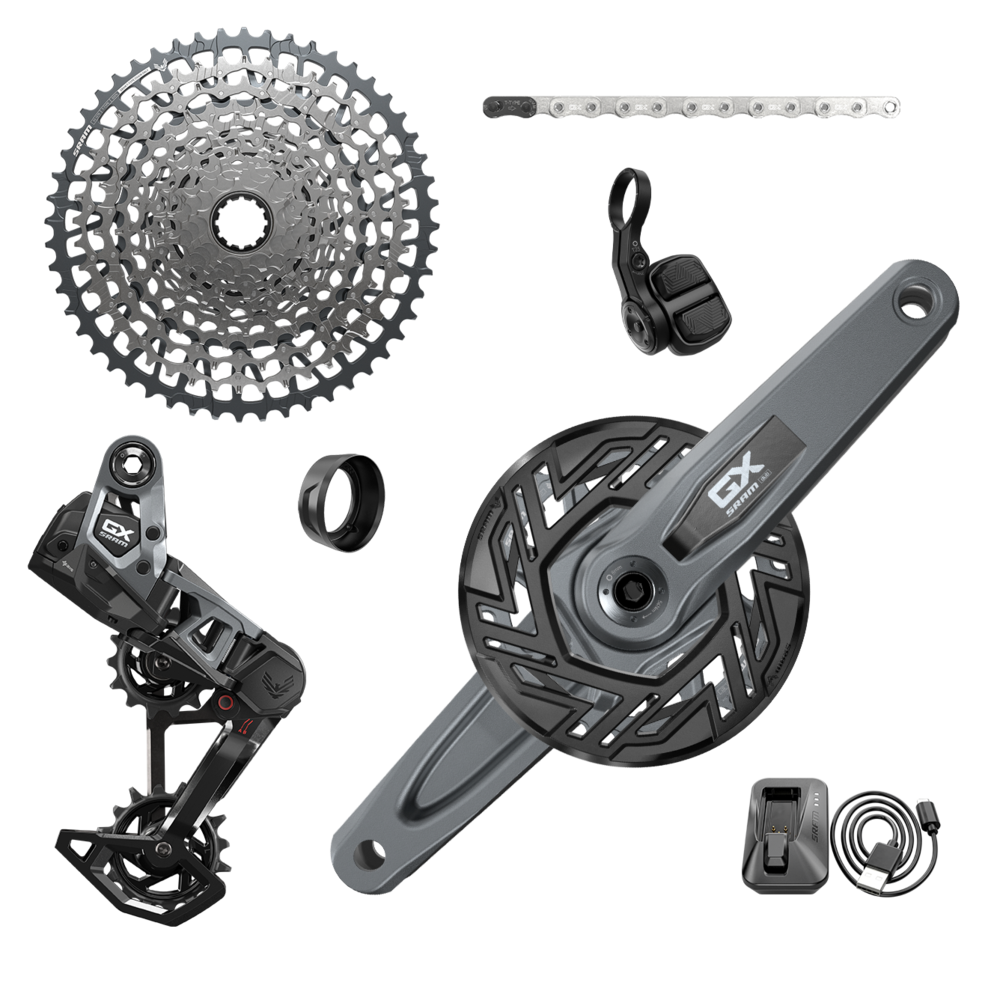 SRAM GX T-Type Eagle E-MTB Transmission AXS Groupset - 12 Speed - Brose - Bosch - XD Driver - Boost 148mm - Yes -