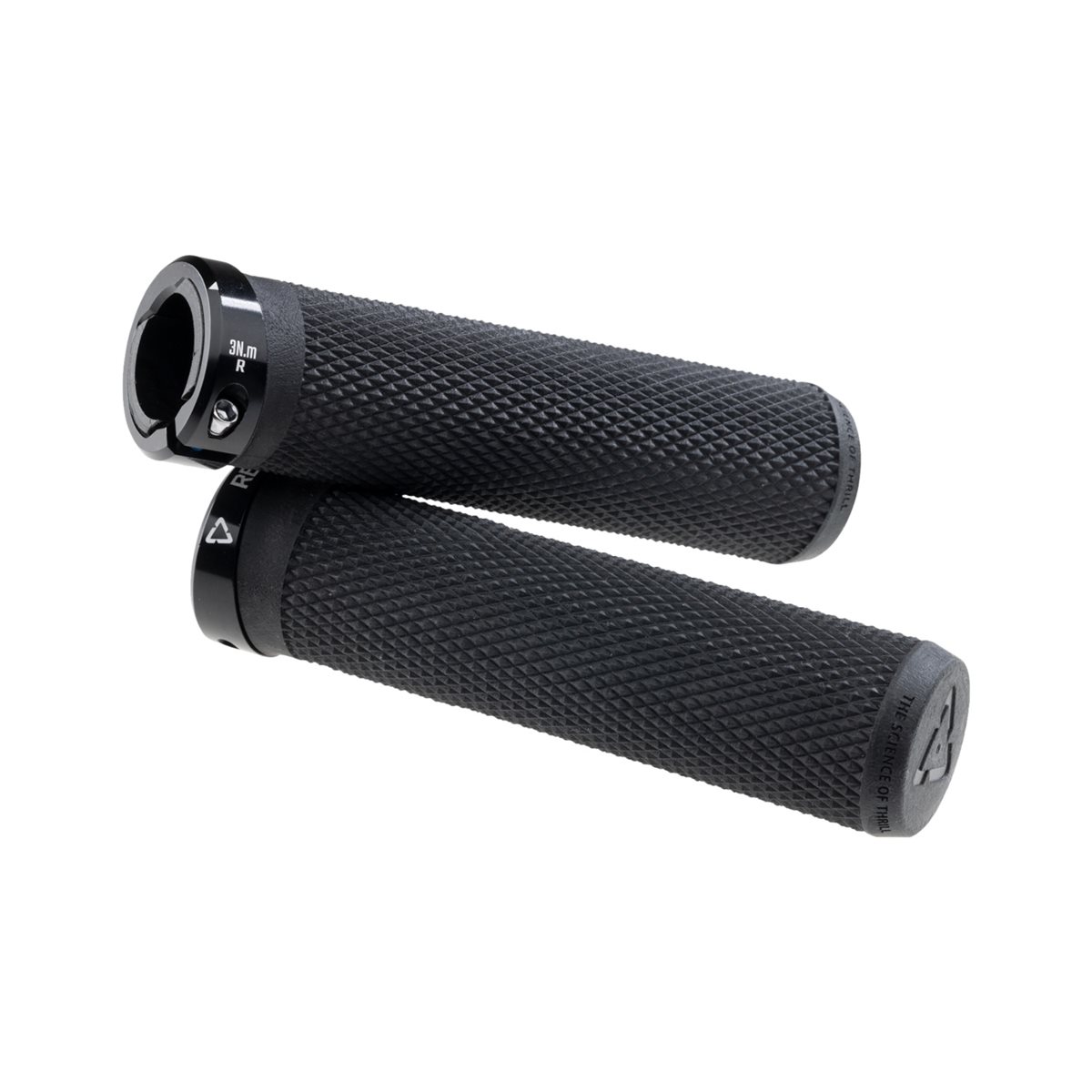 Leatt ReaFlex Diamond 6.0 Grips - Black - Single Lock On Grips - Ø29mm