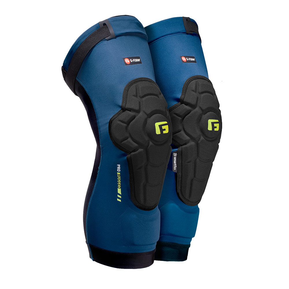 G Form Pro Rugged 2 Knee Guards XL Blue MTB Direct