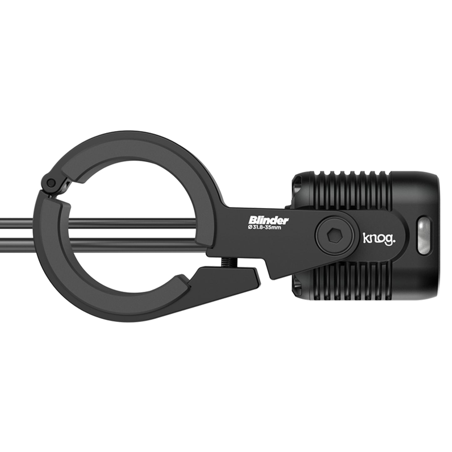 Knog Blinder E 1300 Front Light - Front - 1300 - Black - Image 3