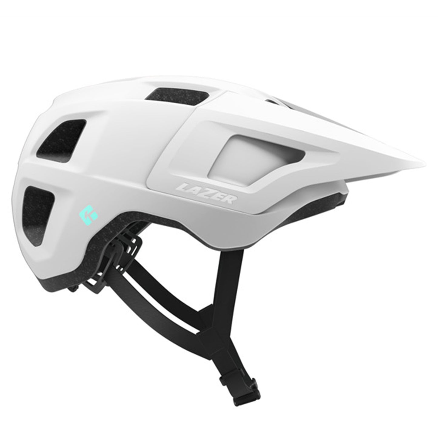 Lazer Lupo KinetiCore Helmet - One Size - Matte White - Image 1