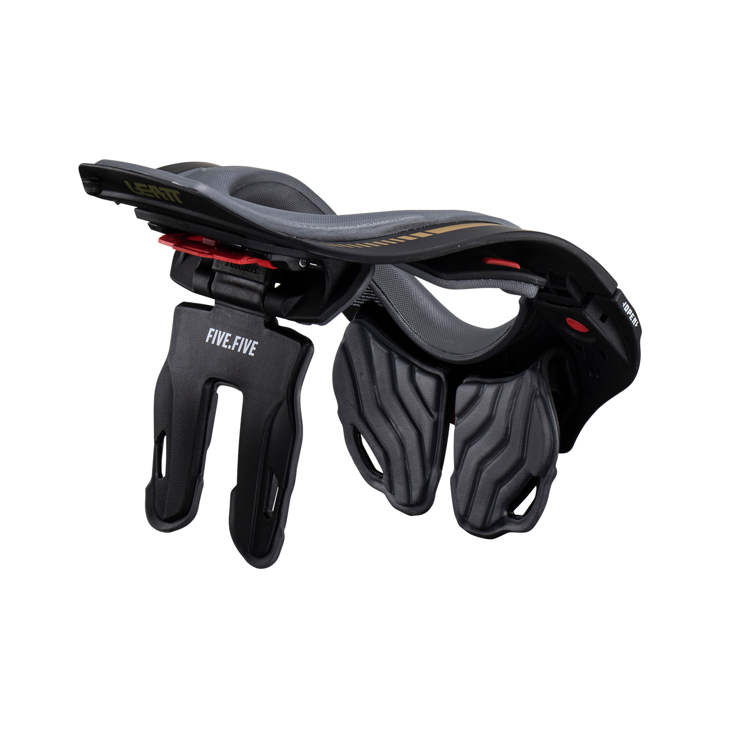Leatt 5.5 Neck Brace - L-XL - Stealth - Image 2