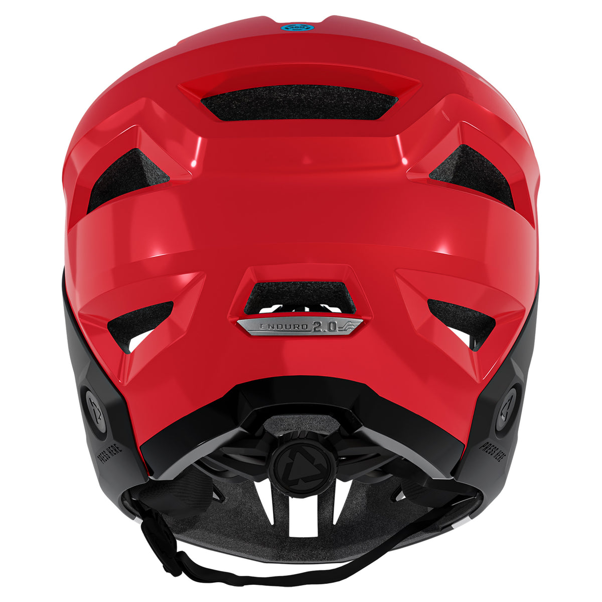 Leatt Enduro 2.0 Youth Helmet - XS - Red - Image 4