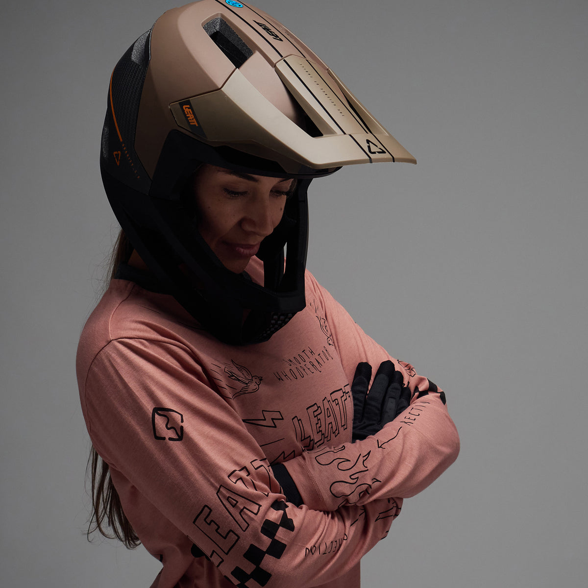 Leatt Gravity 5.0 Helmet - S - Brown - Image 9