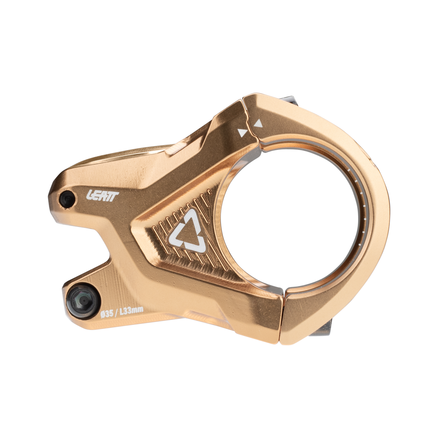 Leatt Gravity 6.0 Stem - 1 1/8th Inch Steerer - 35mm - 33mm - 0 Degree - Frost Bronze - Image 6