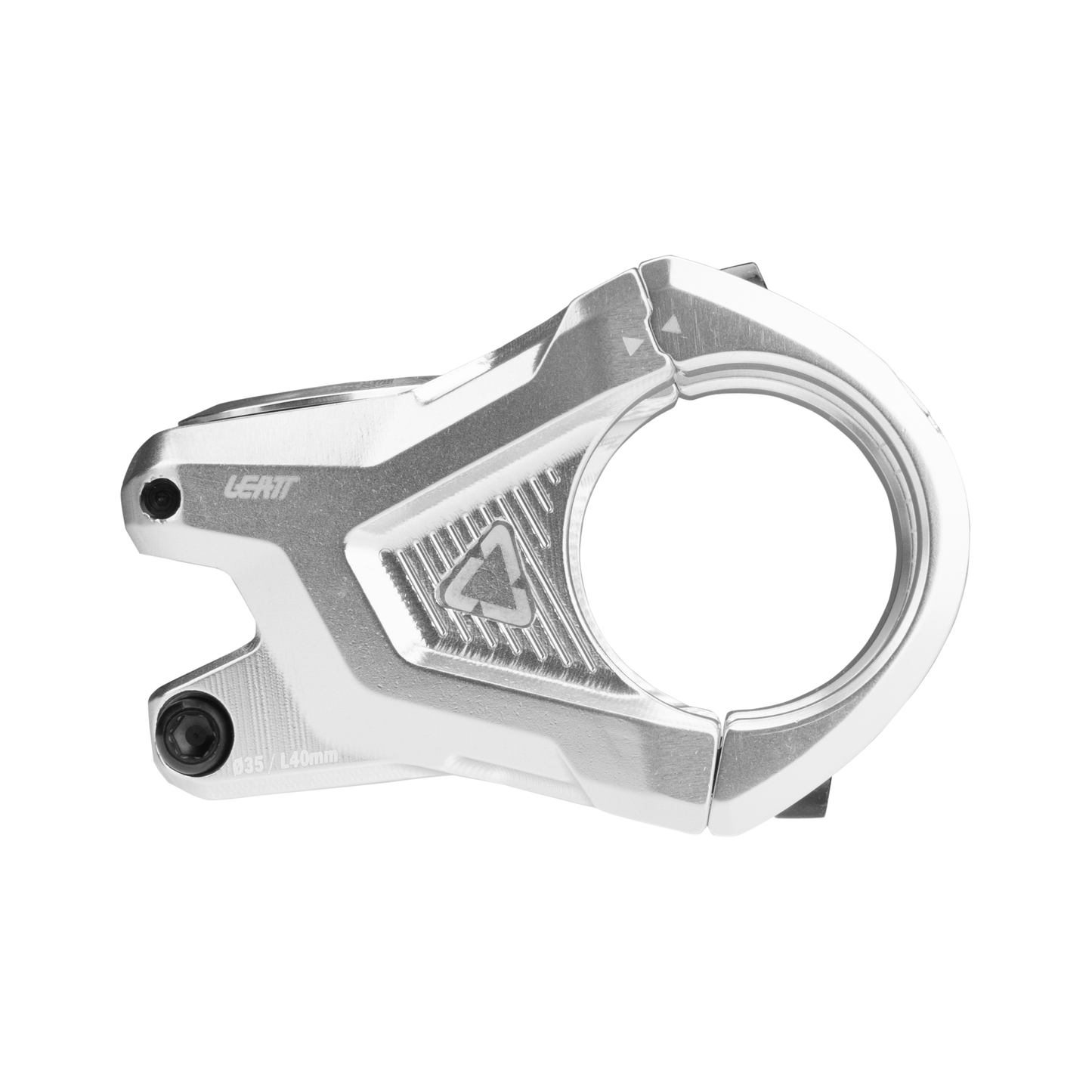 Leatt Gravity 6.0 Stem - 1 1/8th Inch Steerer - 35mm - 40mm - 0 Degree - Silver - Image 6