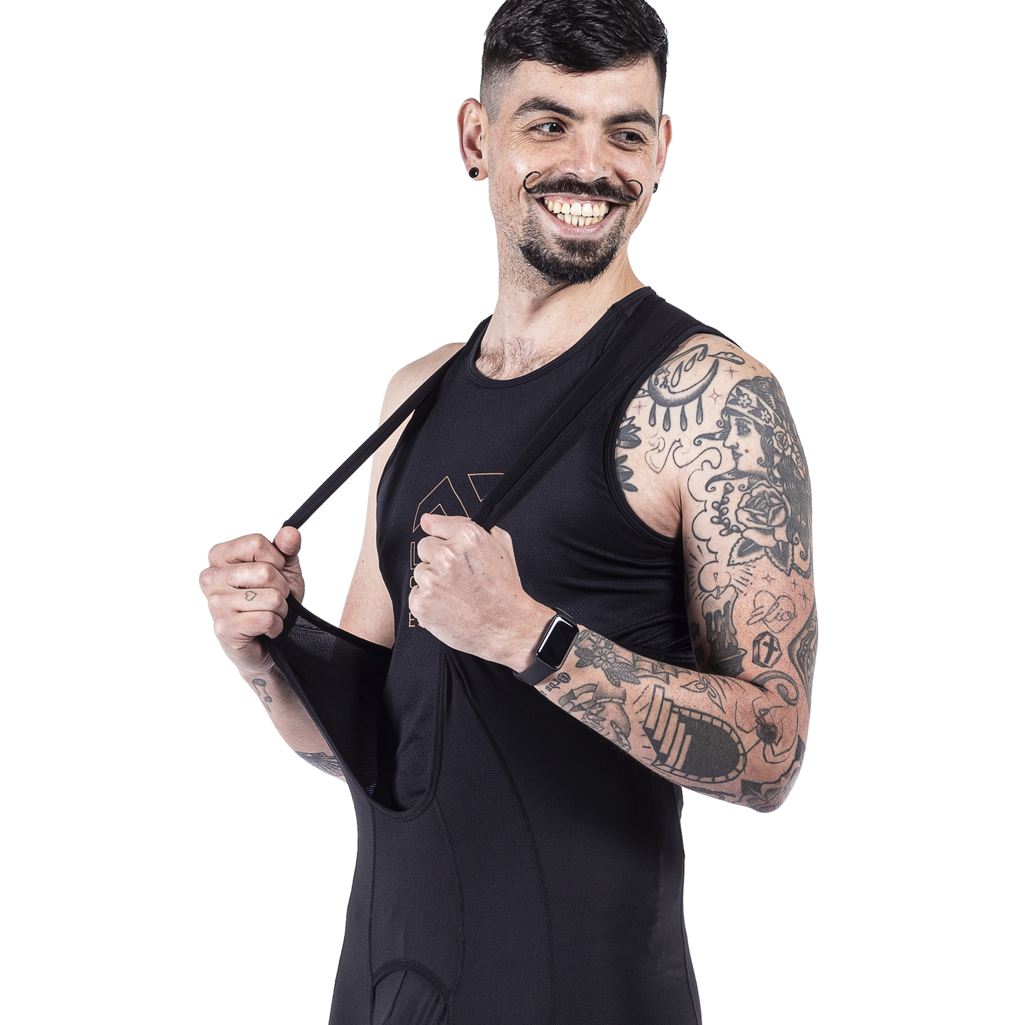 Leatt MTB 3.0 Bib Liner - M - Black - Image 6