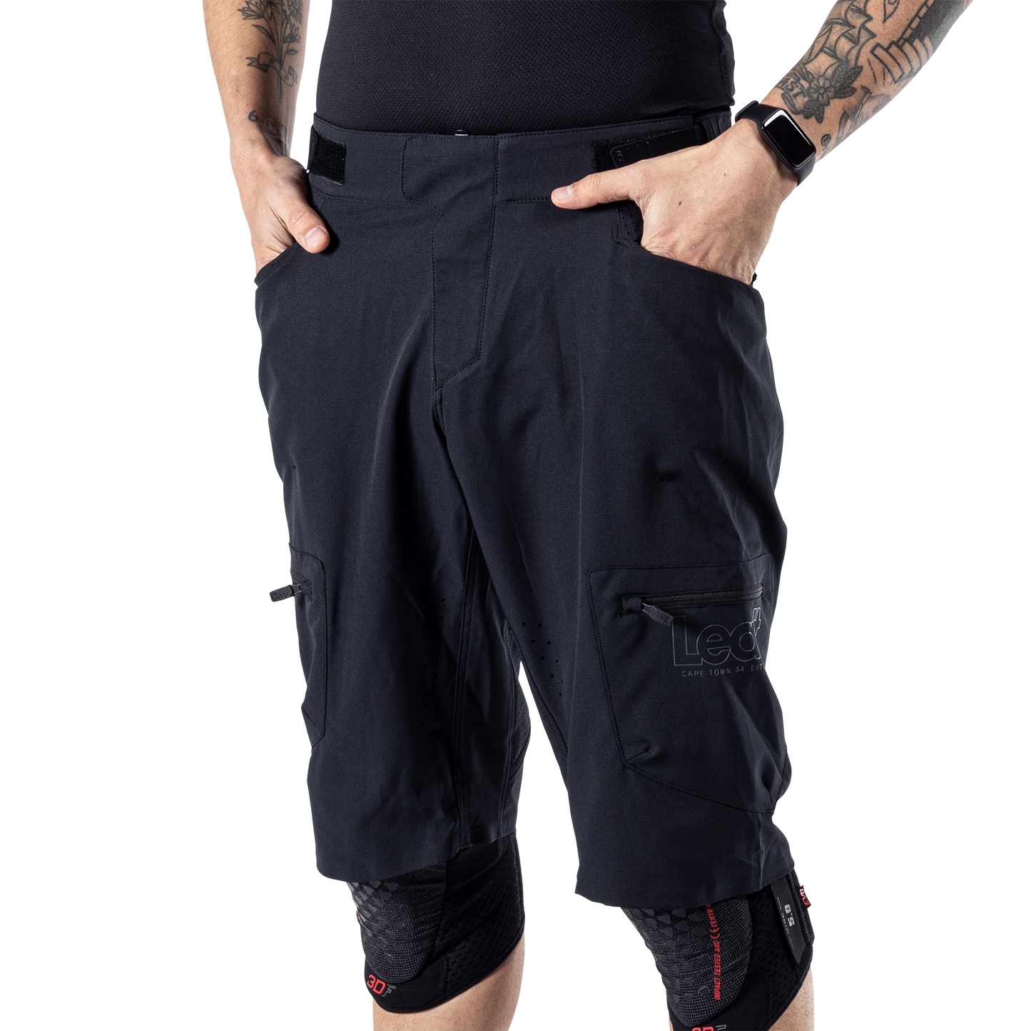 Leatt MTB Enduro 2.0 Shorts - 3XL-40 - Black - Image 8