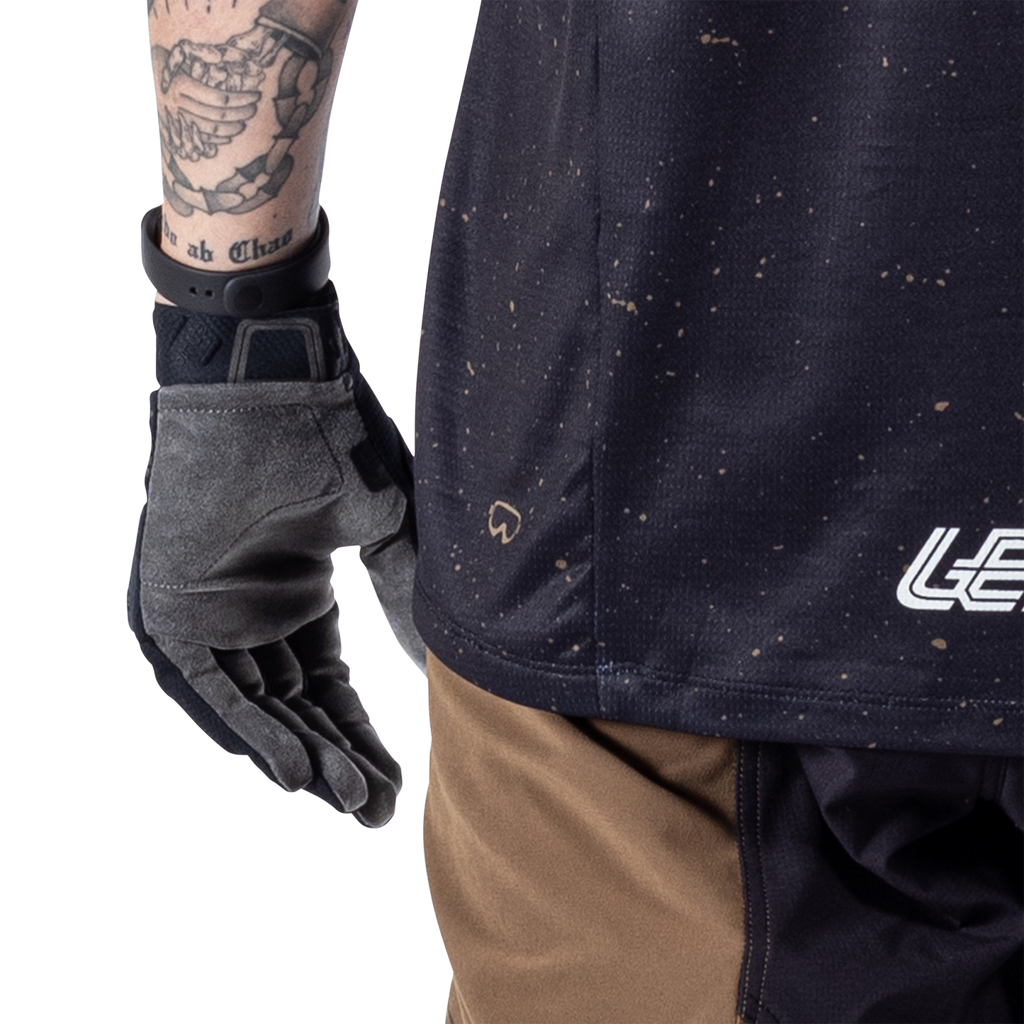 Leatt MTB Enduro 3.0 Short Sleeve Jersey - M - Black - Image 8