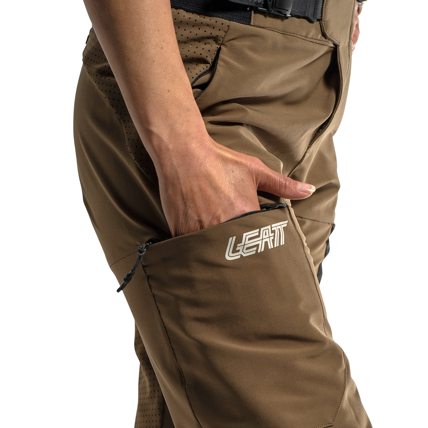 Leatt MTB Enduro 3.0 Women's Shorts - Women's L - Loam - Image 8