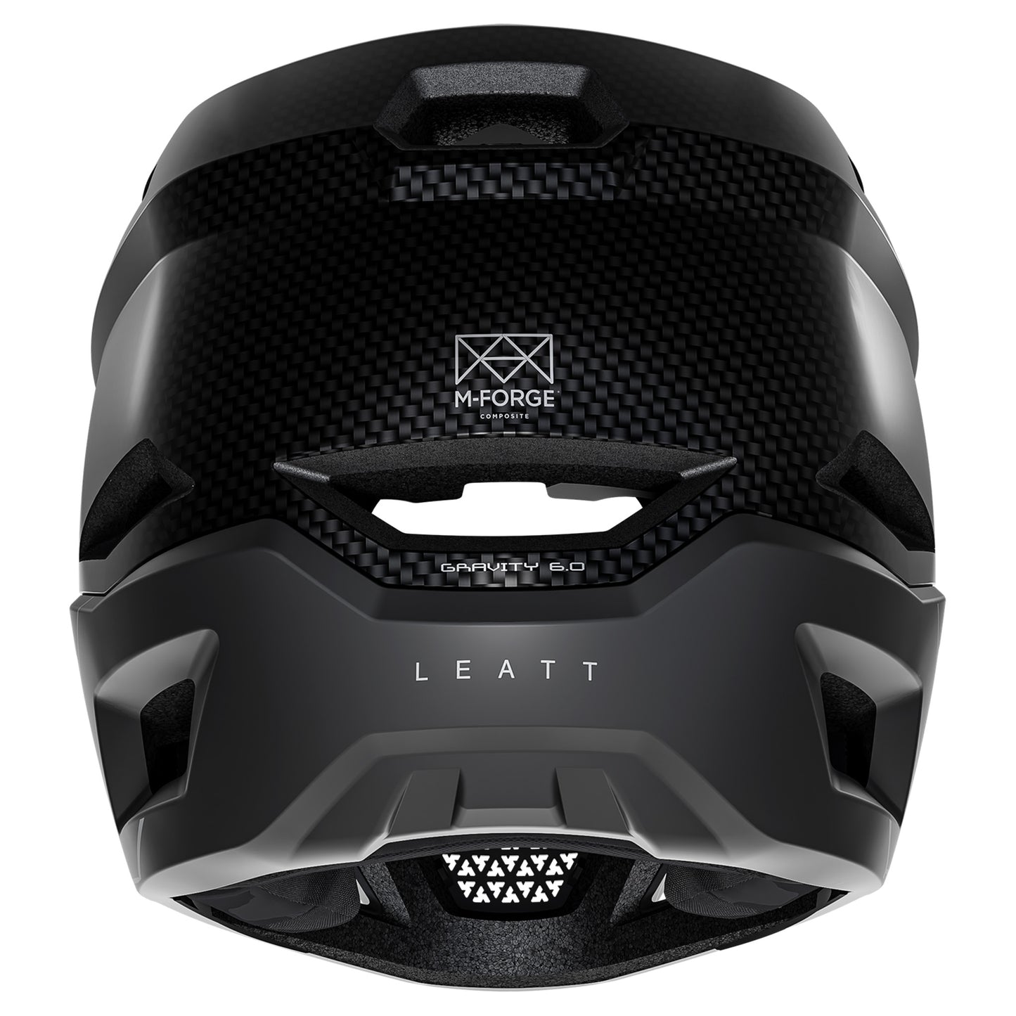 Leatt MTB Gravity 6.0 Carbon Helmet - S - Stealth Black/Grey - Image 4