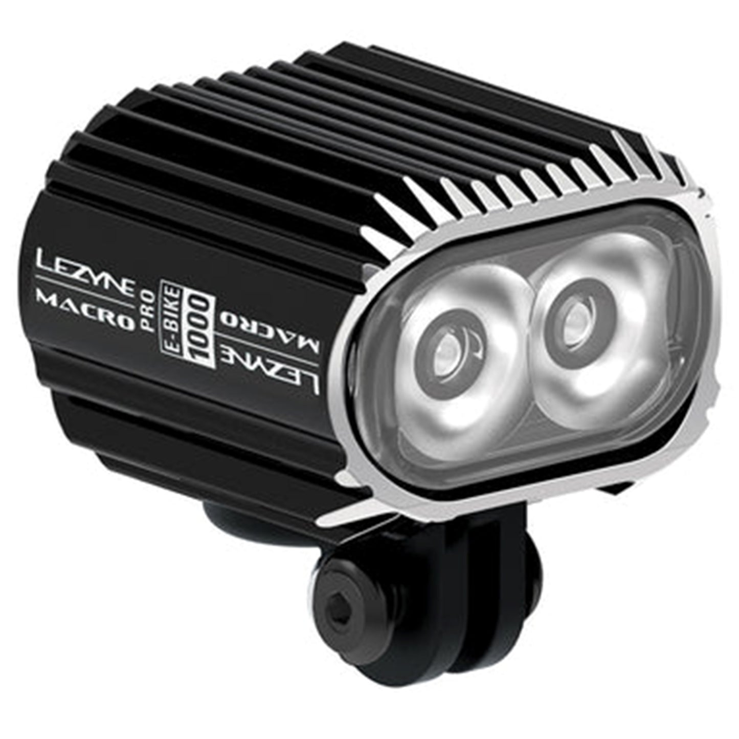 Lezyne E-Bike Macro Drive Light - Front - 1000 - Black - Image 1