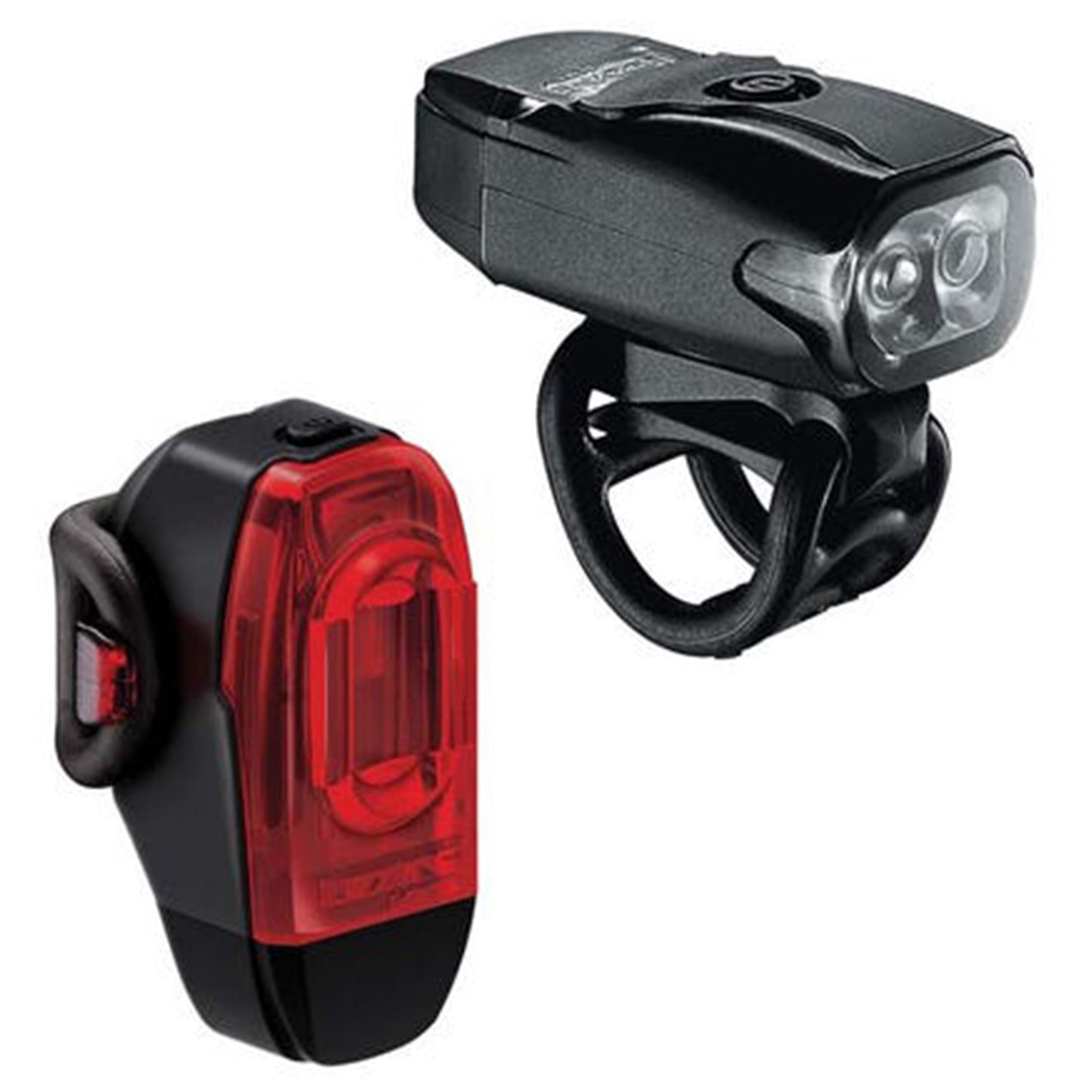 Lezyne Ktv Drive / Ktv Drive+ Light Set - Front & Rear - 200 - Black - Image 1