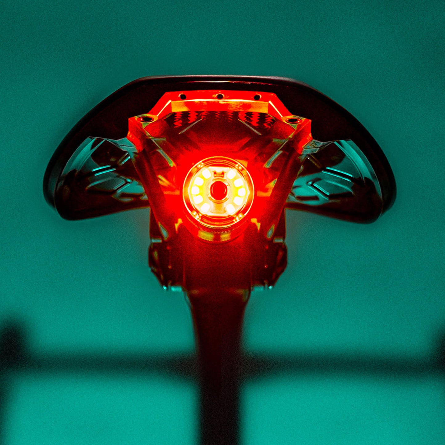 Lezyne Saddle Ai Alert 250 Rear Light - Rear - 250 - Black - Image 6