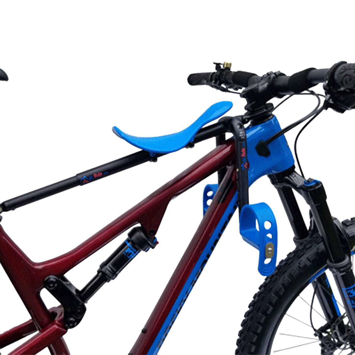 Mac Ride Child Bike Seat - One Size - Blue - Image 4