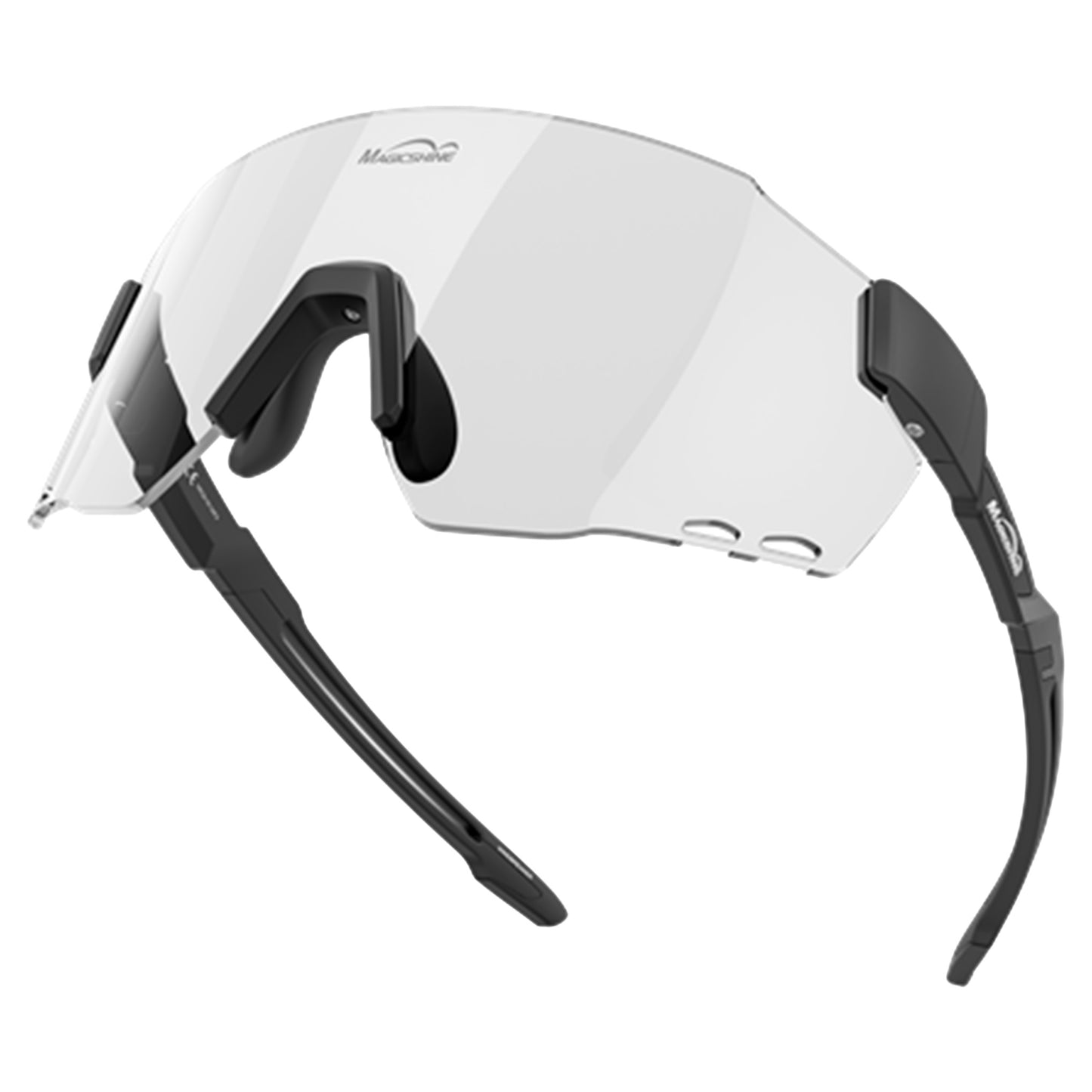 Magicshine Photochromic Windbreaker Glasses - One Size Fits Most - Photochromic - Black - Image 3