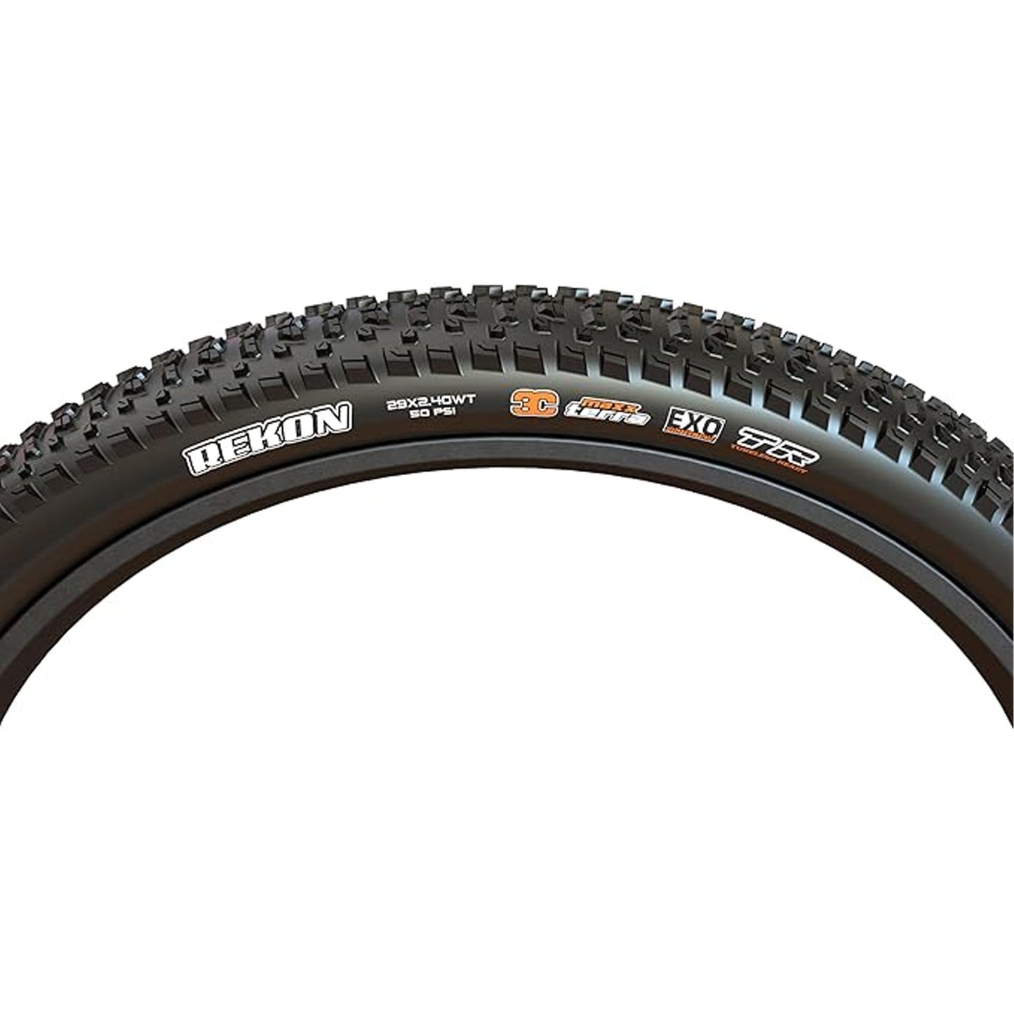 Maxxis Rekon Tyre - 29 Inch - 2.40 Inch - Yes - Single Compound - EXO TR Single Ply 60TPI E-25 - Medium - Medium Duty Protection - undefined - undefined - Image 3
