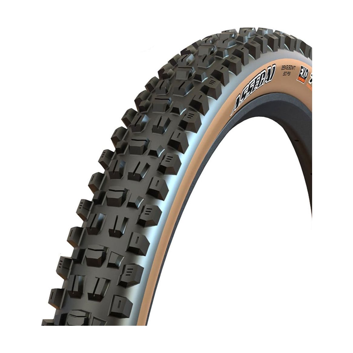 Maxxis Assegai Tyre - 29 Inch - 2.5 Inch - Yes - Dual Compound - EXO WT - Medium - Light Duty Protection - Folding - Tan - Image 1