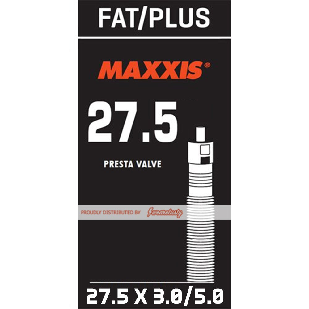 Maxxis Fat Bike - Plus Tube - 27.5 Inch - Presta - 3.0-5.0 Inch - 48mm - Image 1