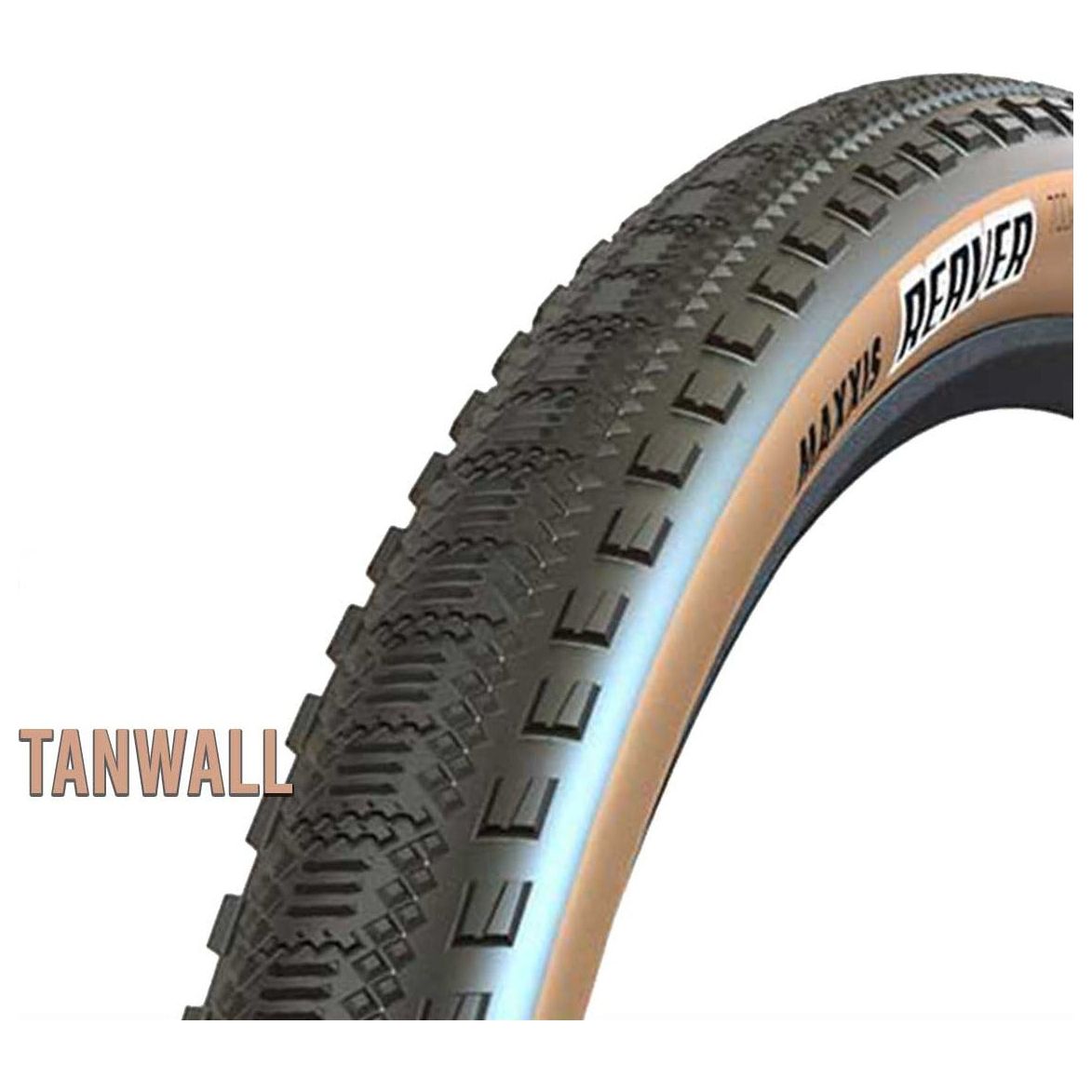 Maxxis Reaver Gravel Tyre - 700c - 45c - Yes - EXO 120TPI - Folding - Tan - Image 1