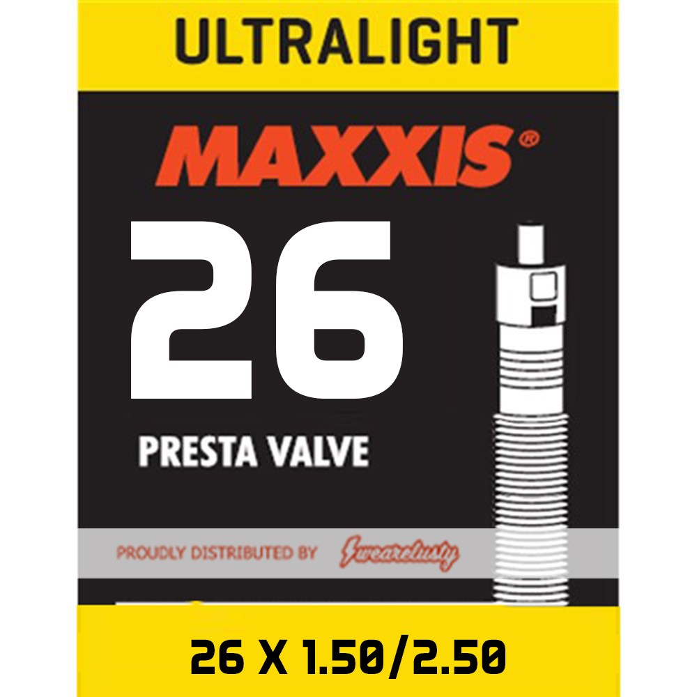 Maxxis Ultralight Tube - 26 Inch - Presta - 1.50-2.50 Inch - 48mm - Image 1