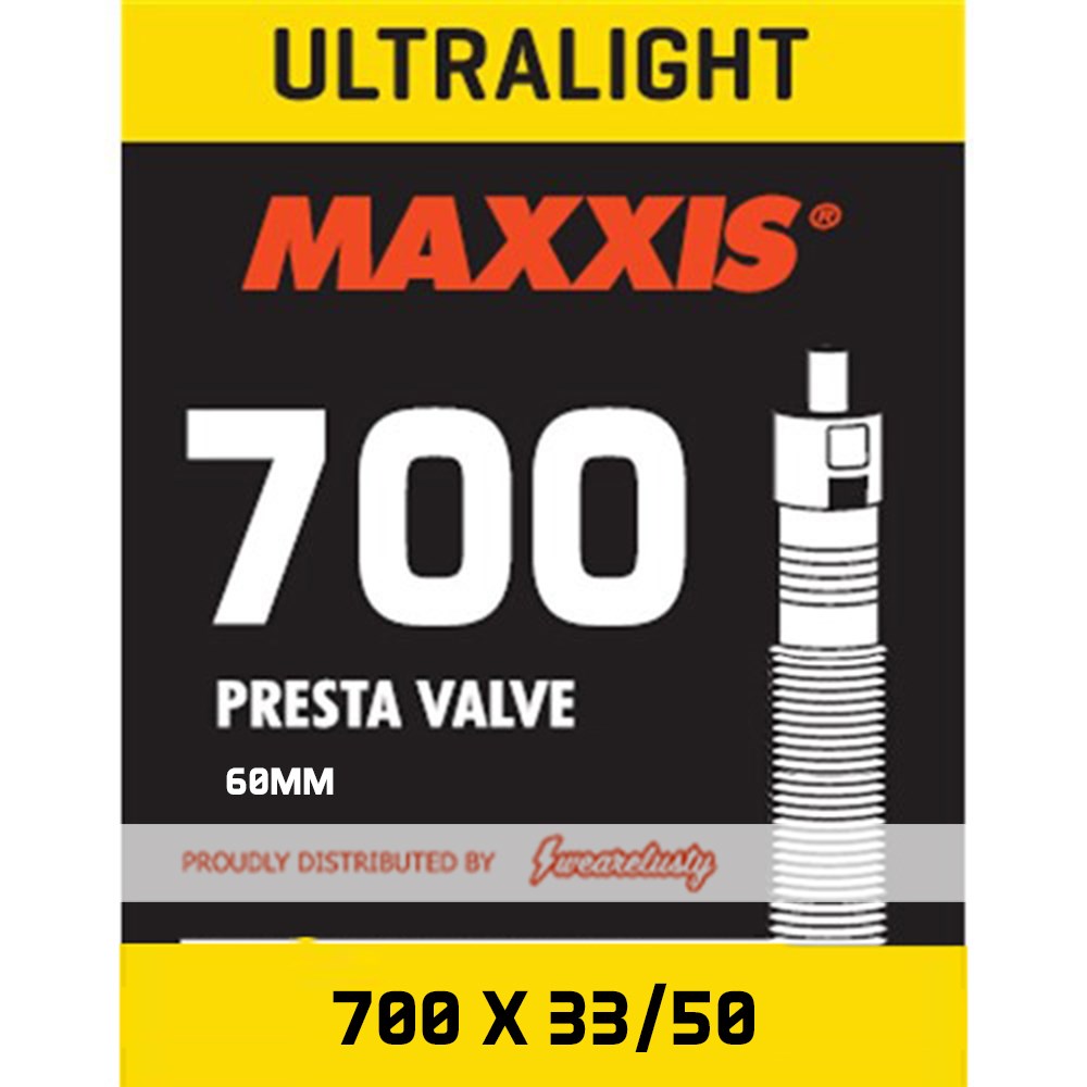 Maxxis Ultralight Tube - 700c - Presta - 33-50c - 60mm - Image 1