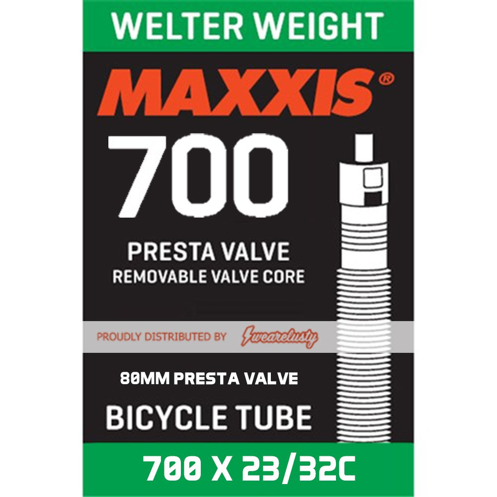 Maxxis Welterweight Tube - 700c - Presta - 23-32c - 80mm - Image 1