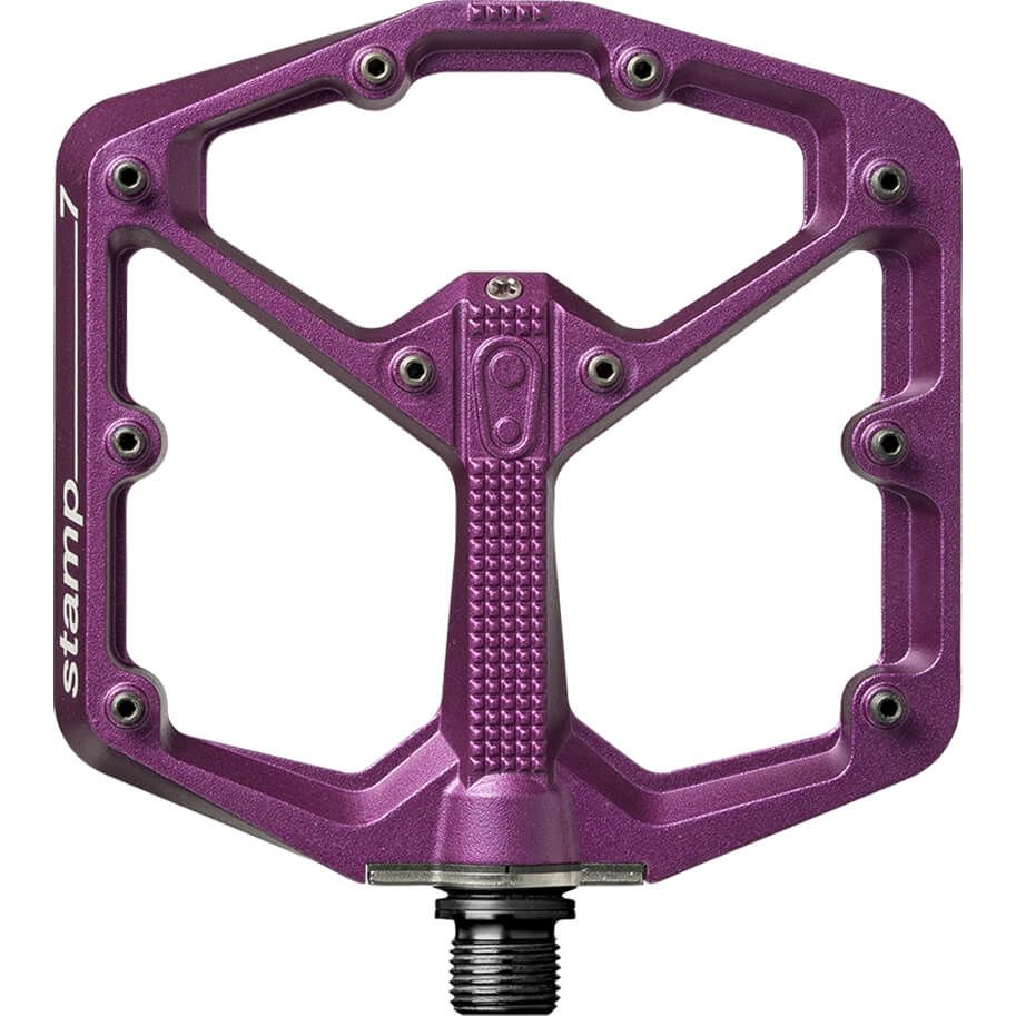 Crank Brothers Stamp 7 Flat Pedals - L - Purple