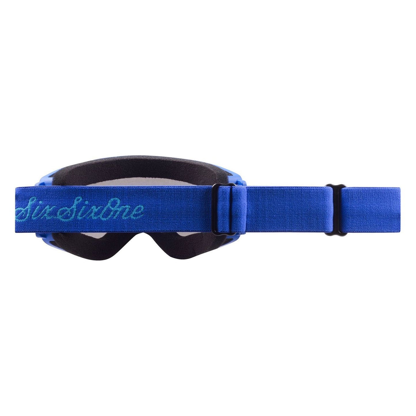 661 Radia Goggles - S - Script Blue - Smoke Mirror Lens