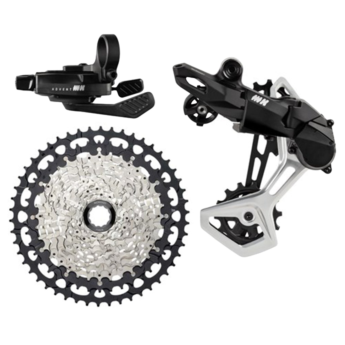 Microshift Advent MX Pro 1x11 Speed MTB Groupset - 11 Speed - Shimano HG - Any - Yes - Image 1