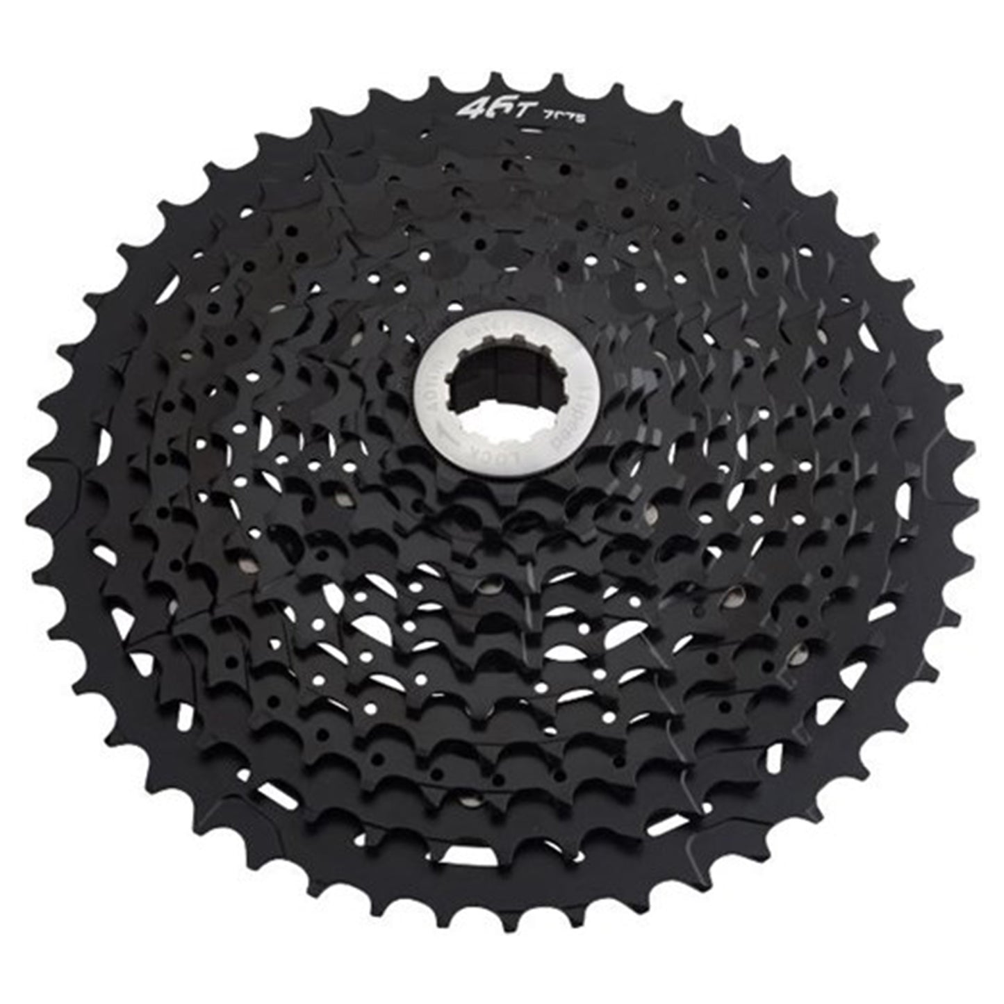 Microshift XCD CS-G113 11 Speed Cassette - 11 Speed - Shimano HG Splined - 11-46T - Black - Image 1