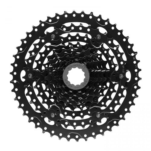 Microshift Advent CS-H093 eBike 9 Speed Cassette - 9 Speed - Shimano HG Splined - 11-46T - Black - Image 1