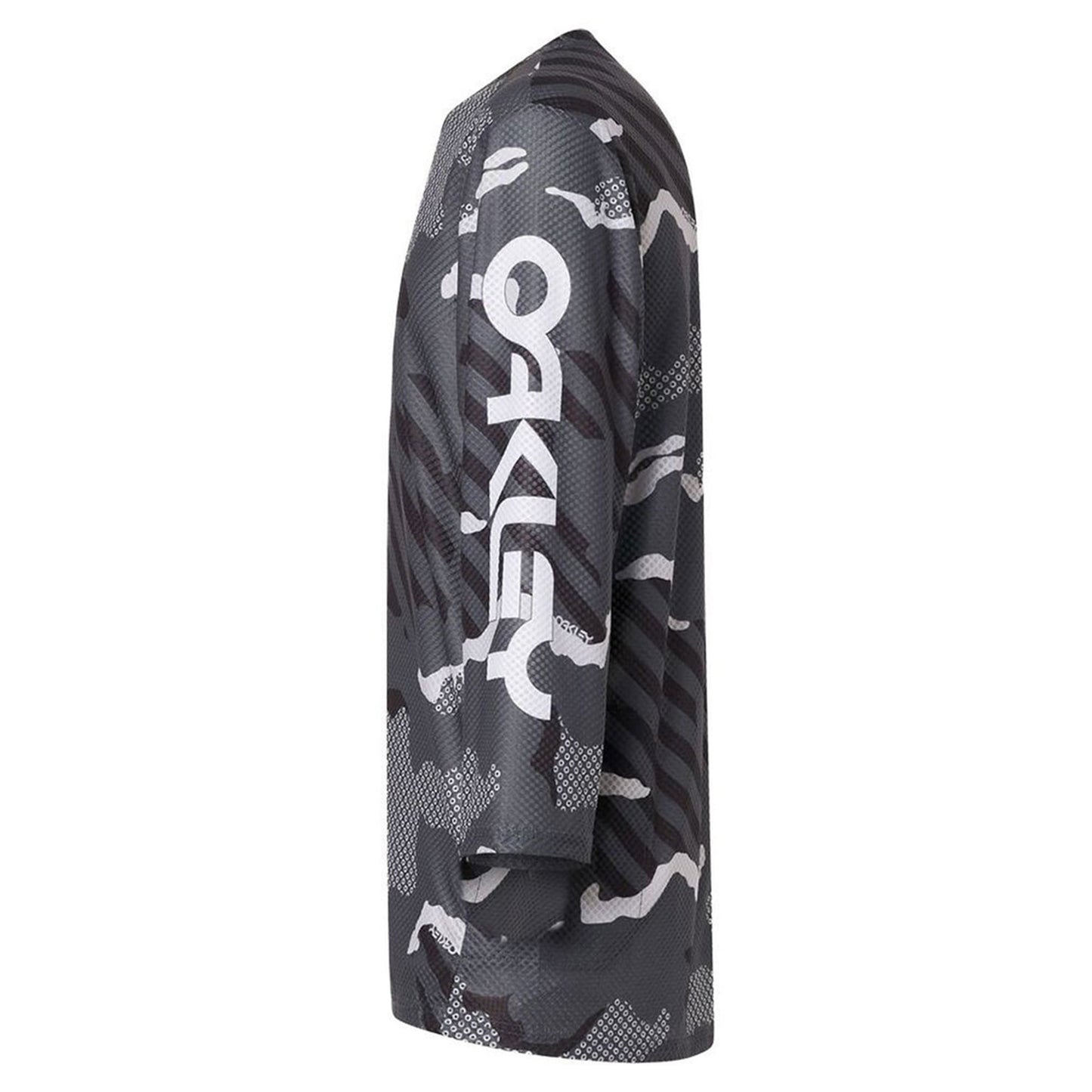 Oakley Ride Free Long Sleeve Jersey - S - Black - Image 3