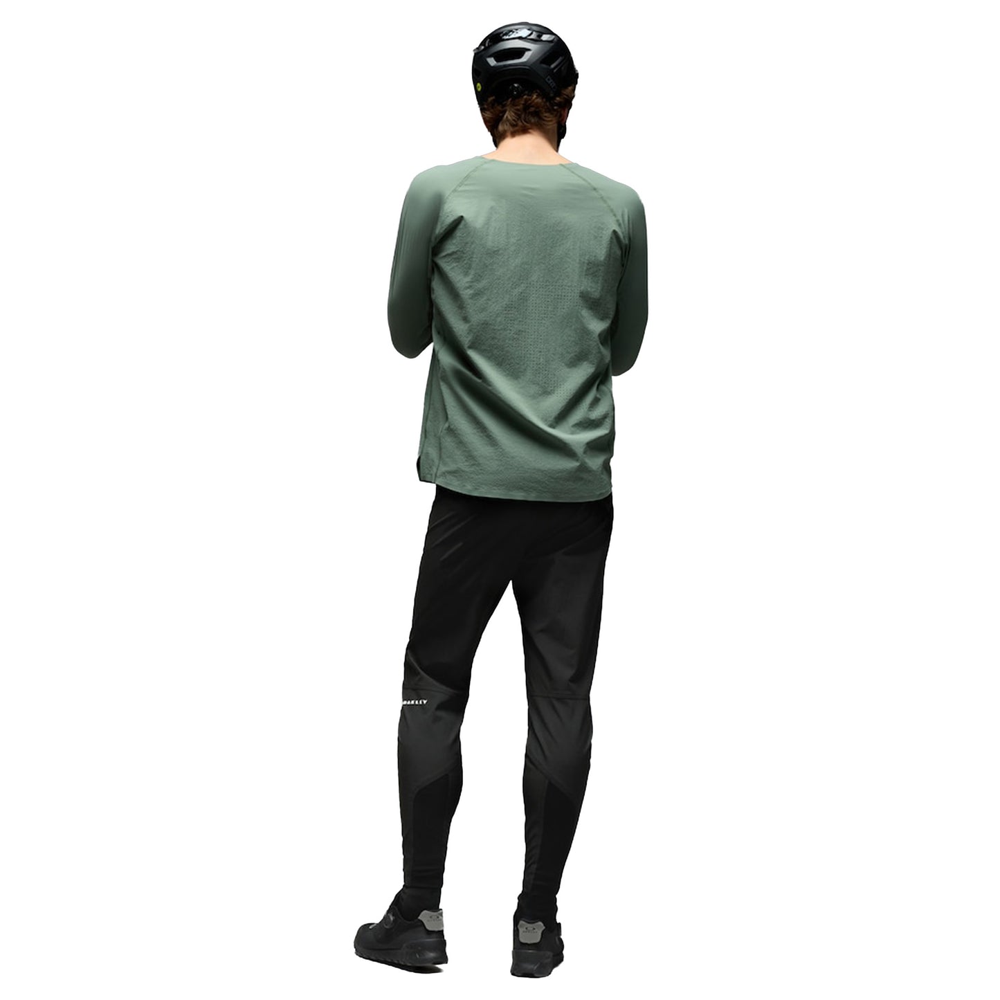 Oakley Seeker Whip Long Sleeve Jersey - S - Aviator Green - Image 4