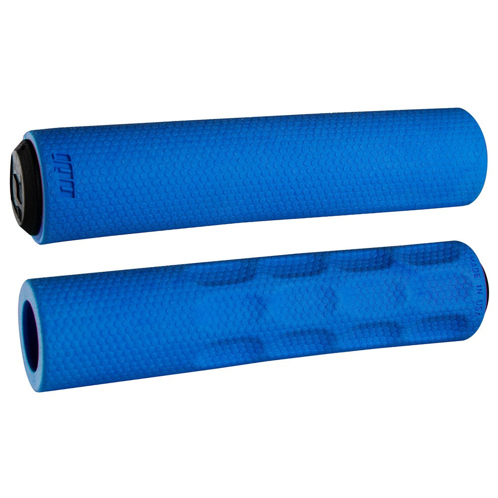 ODI F-1 Vapor Foam Grips - Blue - Slide On Grips - Image 1