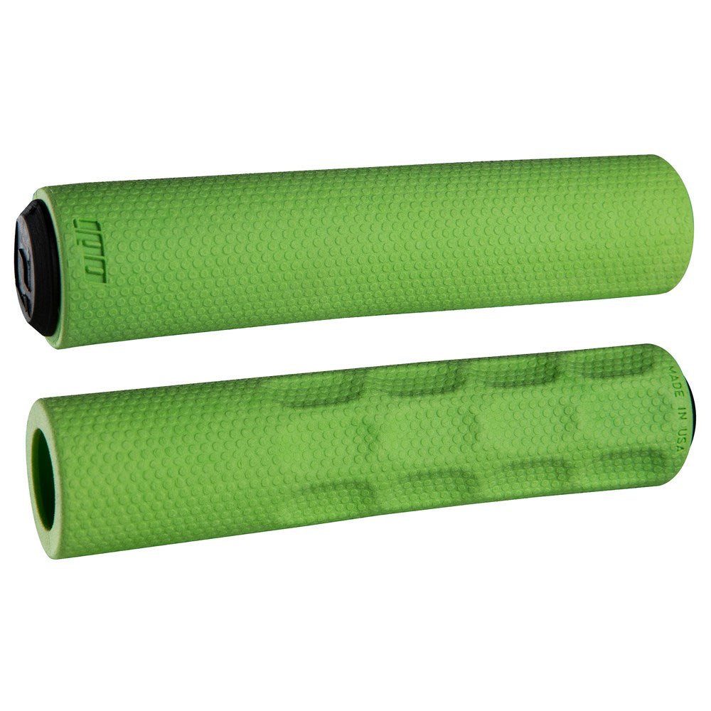 ODI F-1 Vapor Foam Grips - Green - Slide On Grips - Image 1
