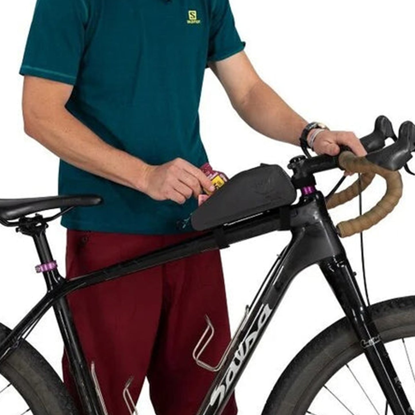 Osprey Escapist Top Tube Bag - 0.25L - Black - Image 4