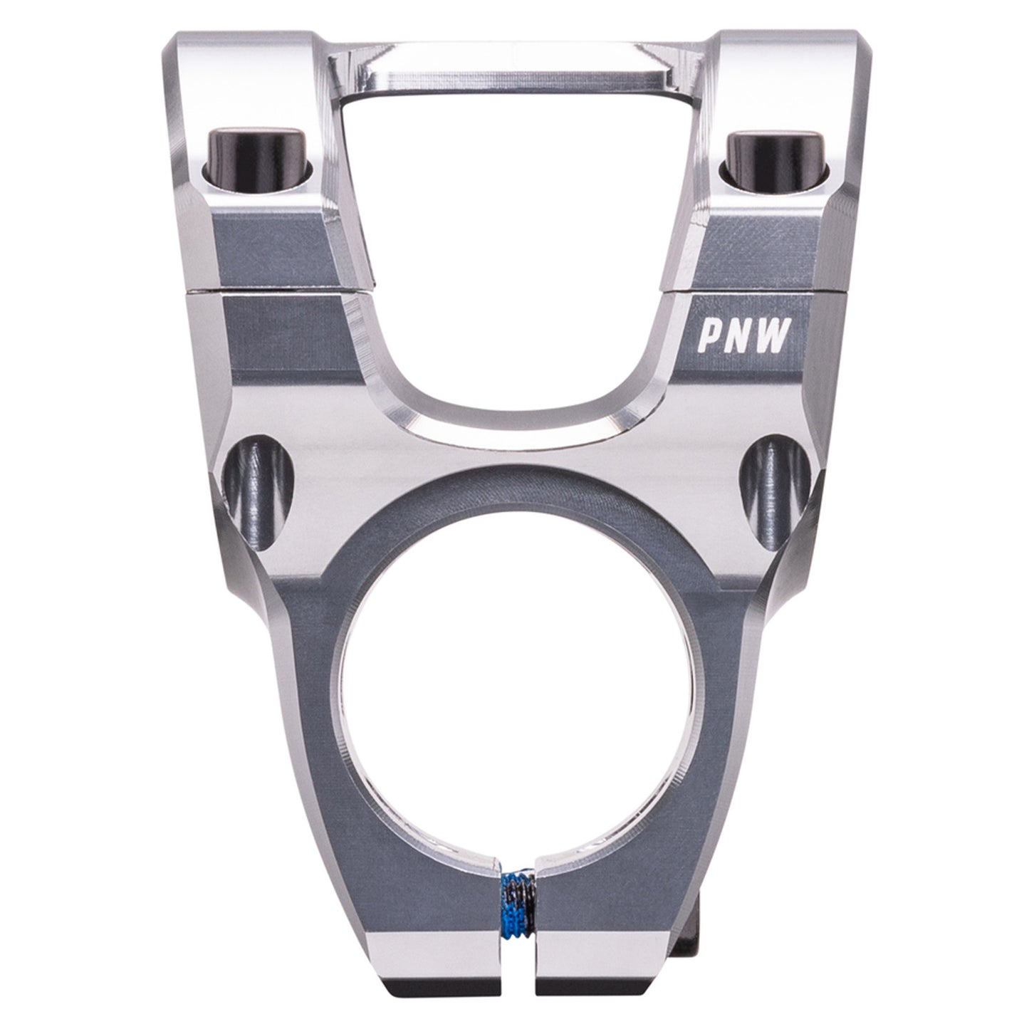 PNW Loam Lightning Stem - 1 1/8th Inch Steerer - 35mm - 40mm - 0 Degree - Silver - Image 2